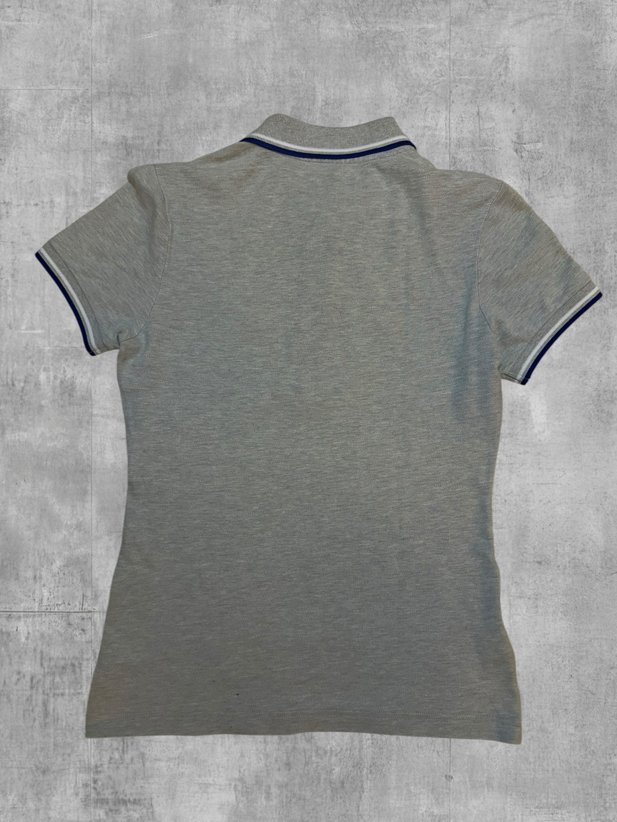Fred Perry Polo donna Grigio Blu Navy 38 M Taglia donna
