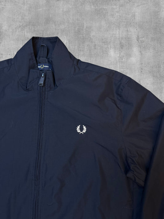 Fred Perry Bomberjacke Regenjacke Schwarz M