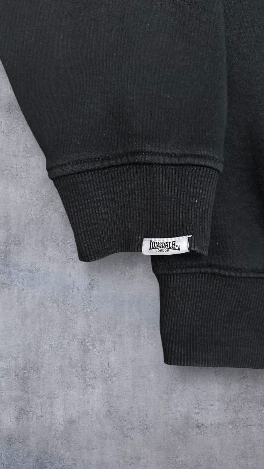 Londsdale London Sweatshirt Schwarz Damen XL