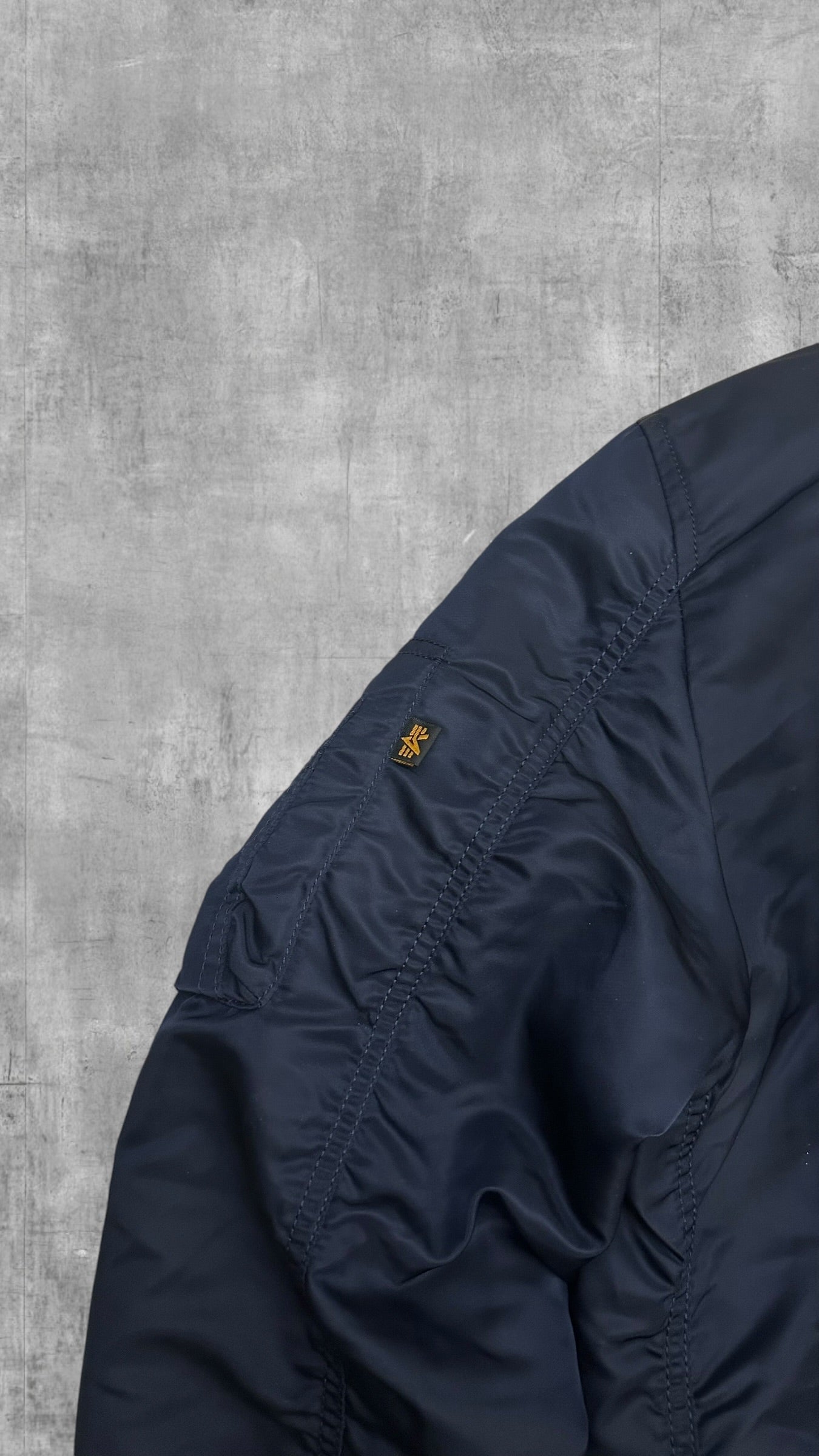 Alpha Industries Bomberjacke Navy Blau S