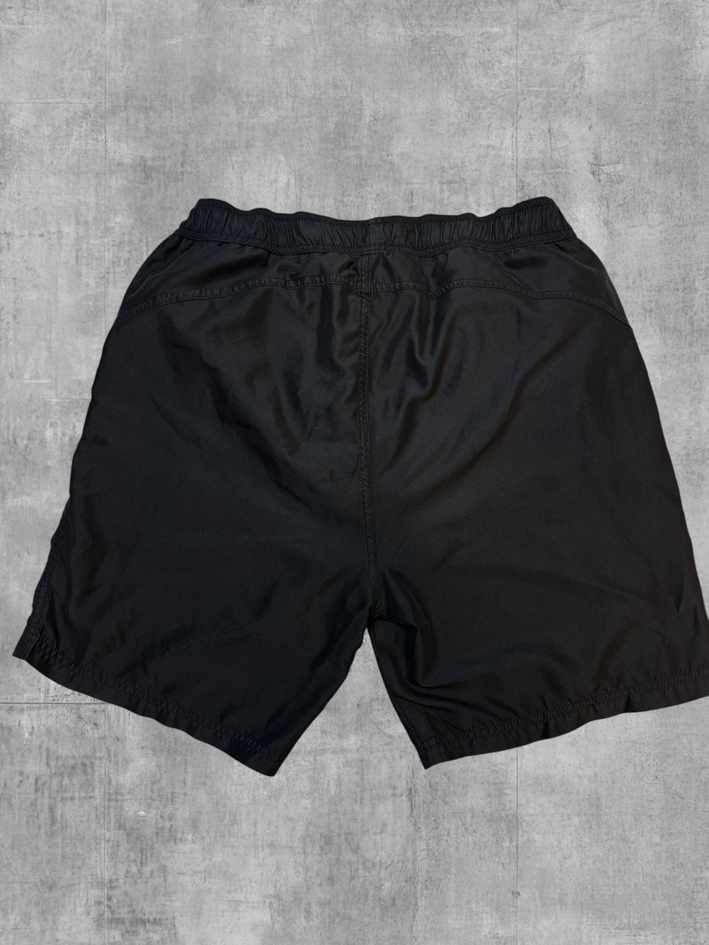 Lonsdale London Shorts Kurze Badehose Schwarz Weiß Rot L