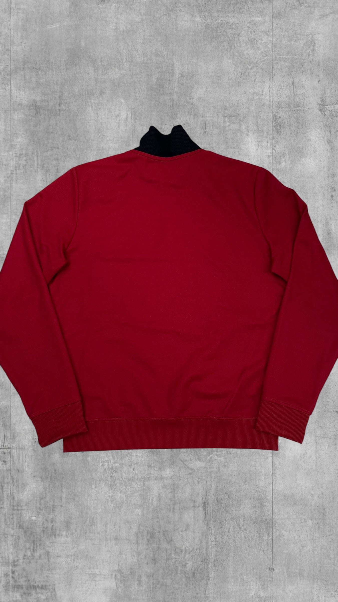 Fred Perry Vintage Trainingsjacke Rot Weiß Schwarzblau M