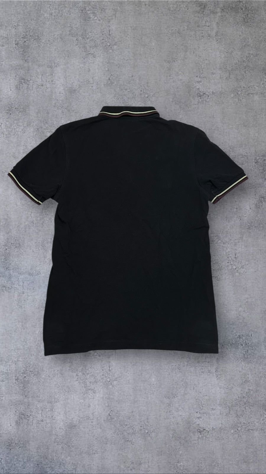 Fred Perry Polo Shirt Schwarz S