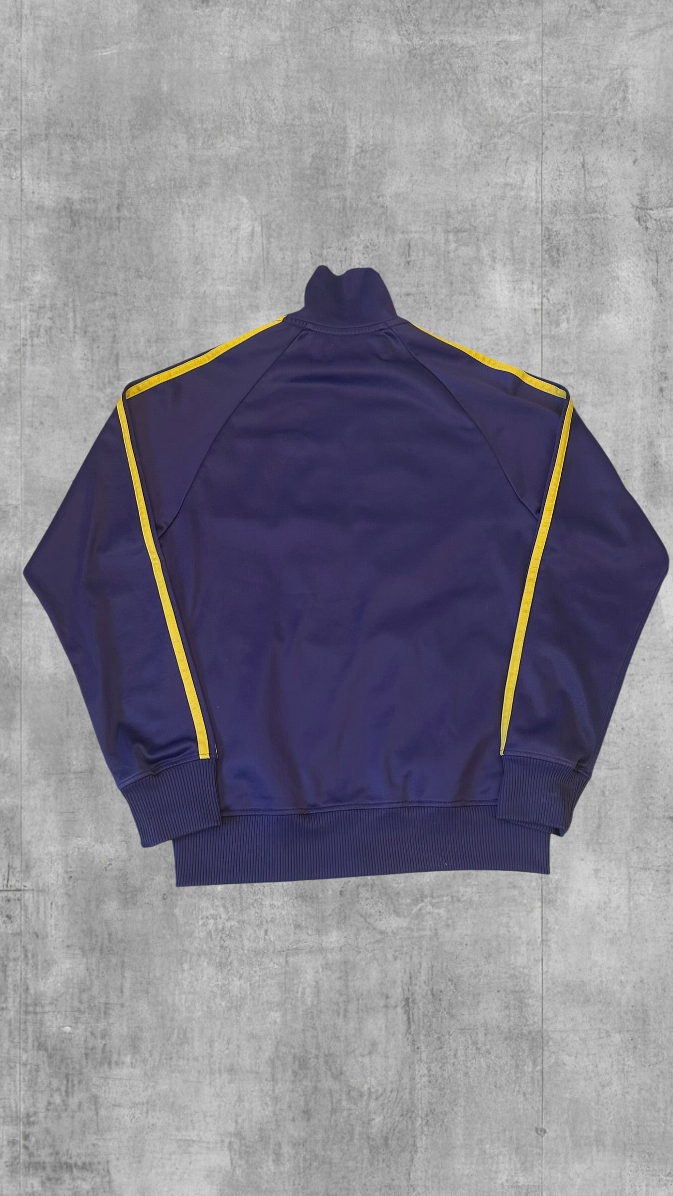 Fred Perry Trainingsjacke Taped Zip Jacke Lila Gelb S