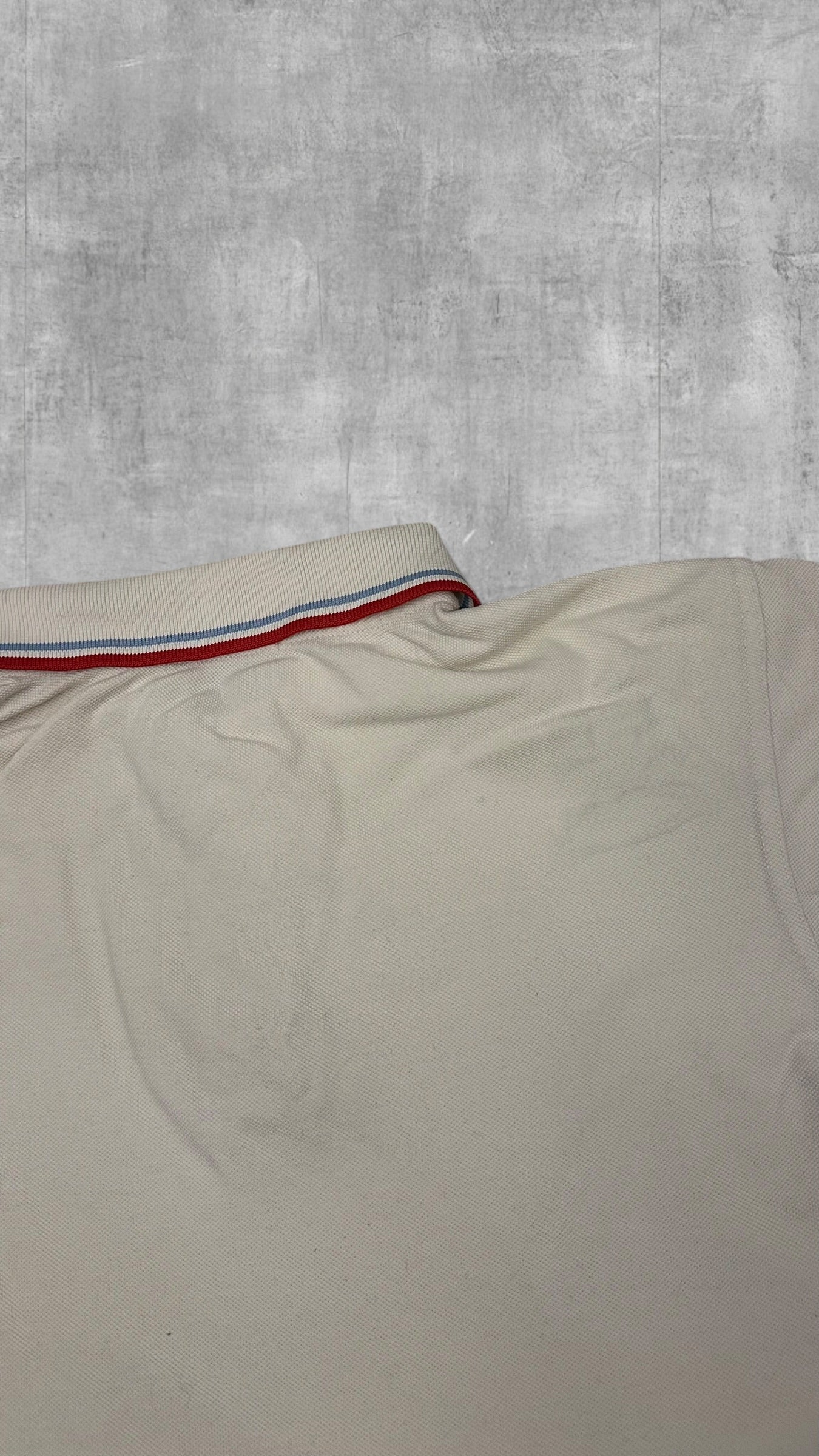 Fred Perry Polo Shirt Creme Weiß S