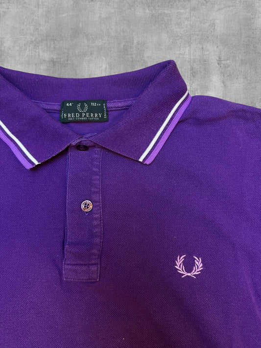 Fred Perry Polo Shirt Lila L