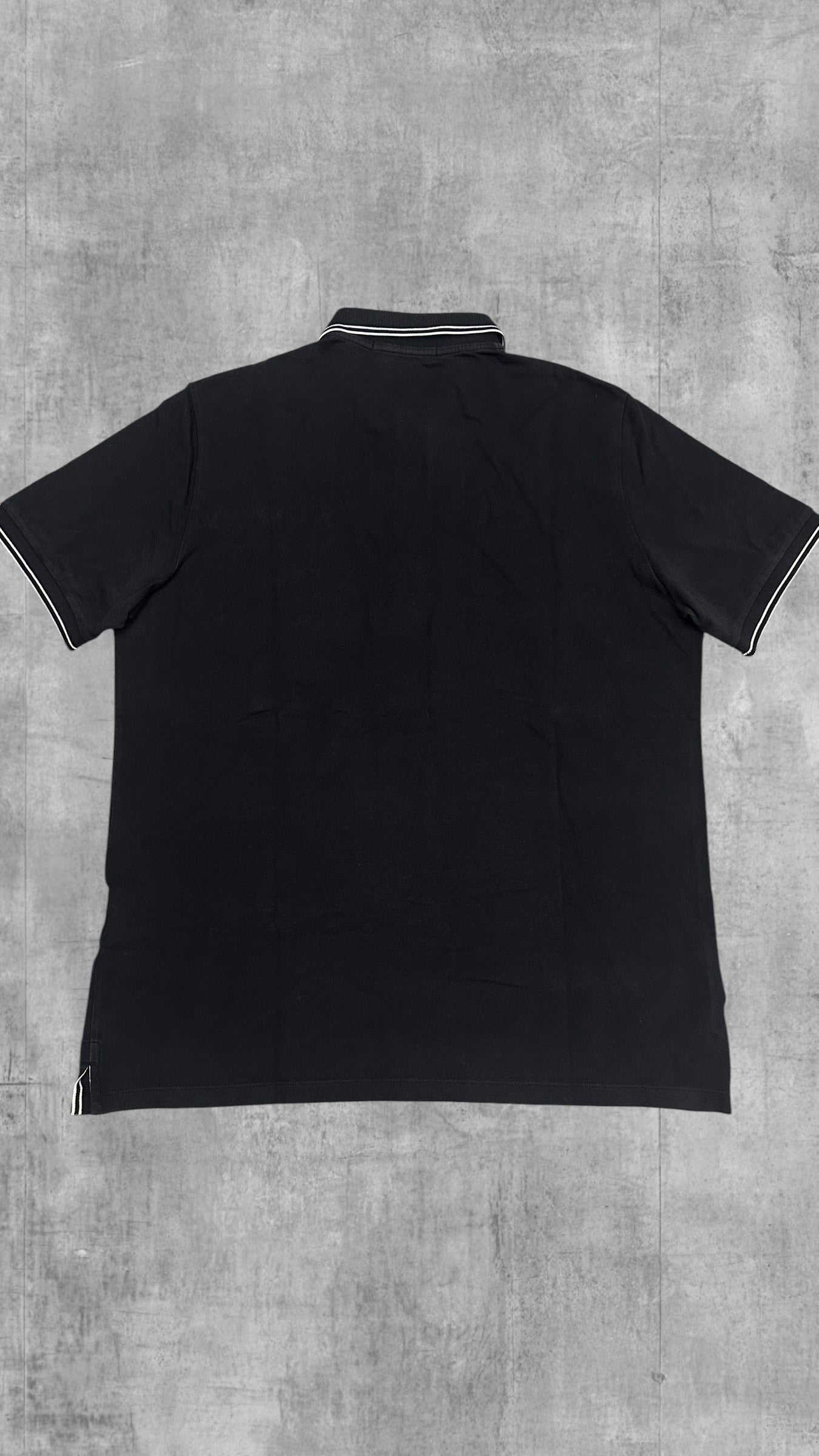 Stone Island Polo Shirt Schwarz XL Slim Fit