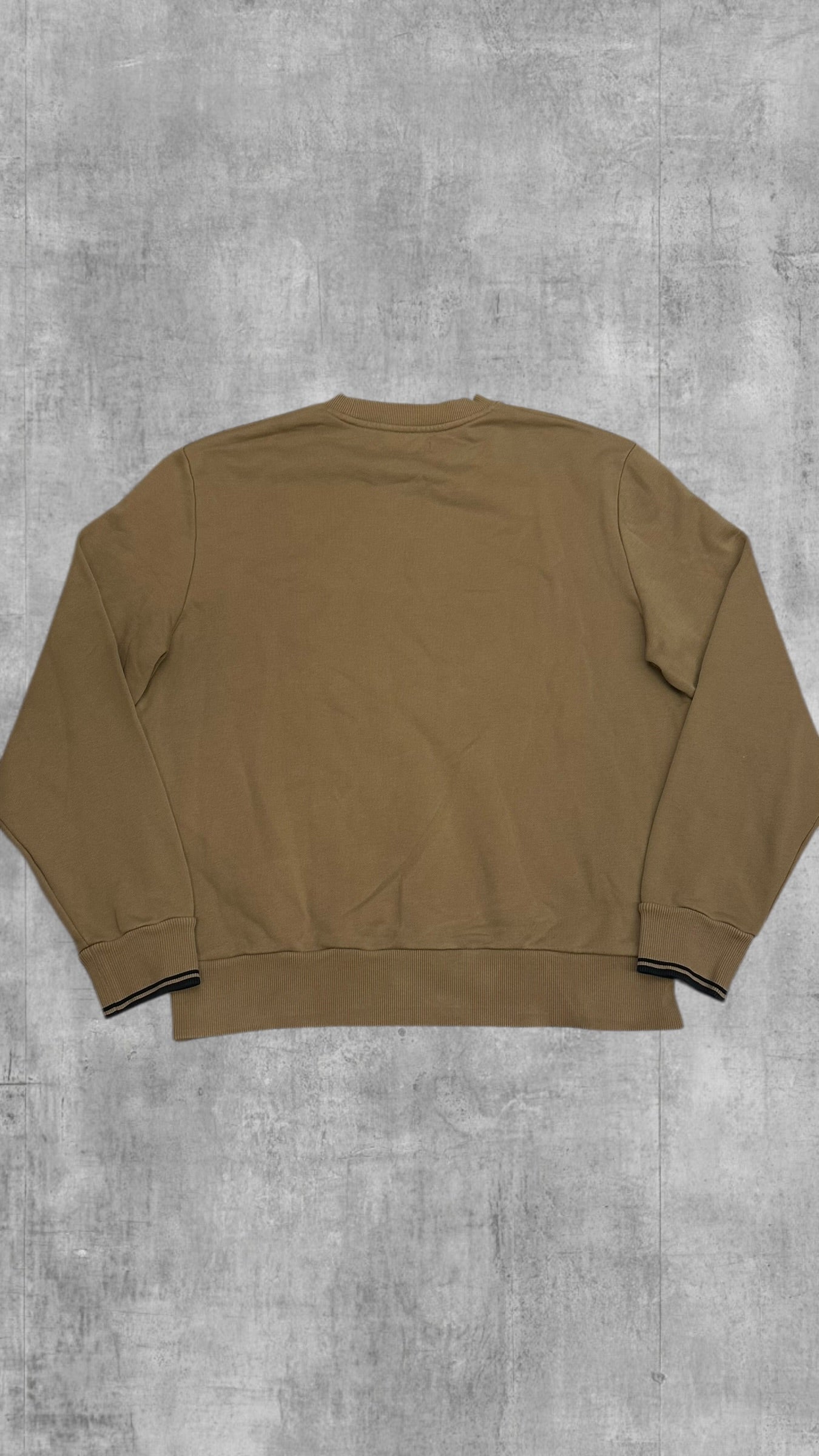 Fred Perry Sweatshirt Beige Braun XL