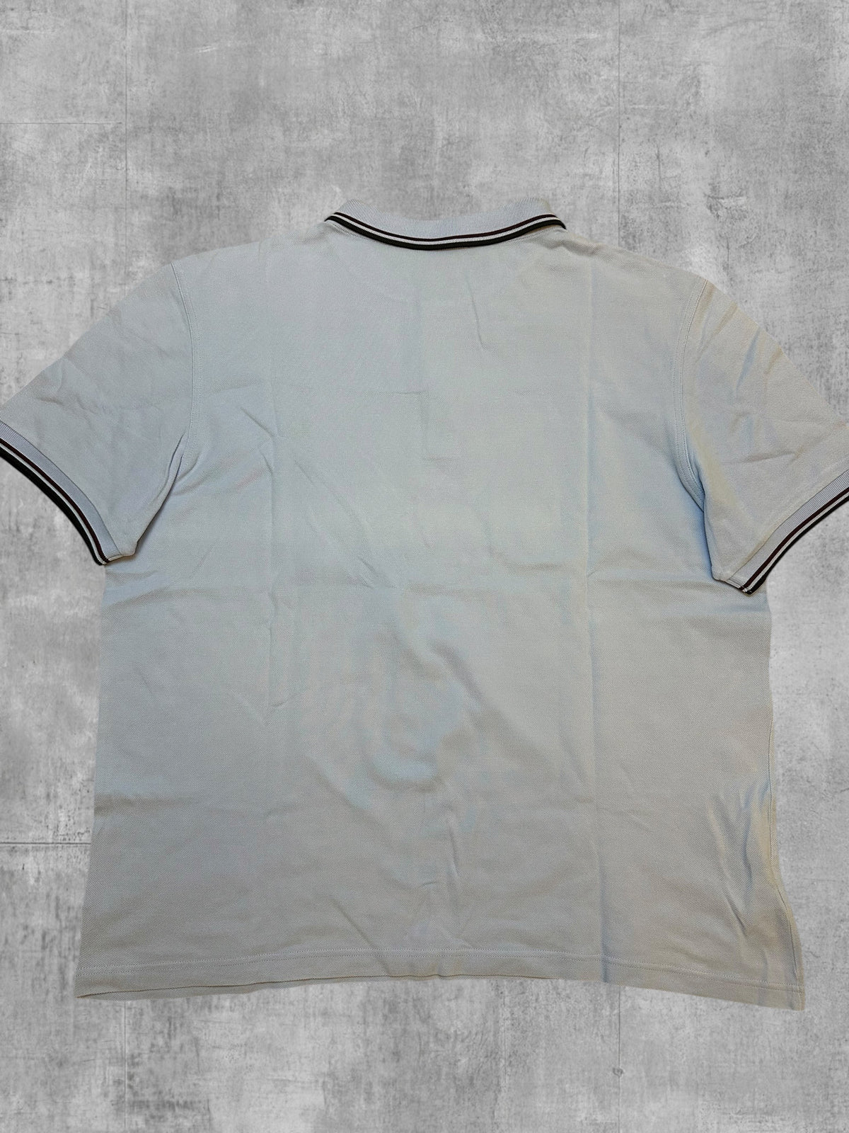 Fred Perry Polo Shirt Türkis Schwarz XXL