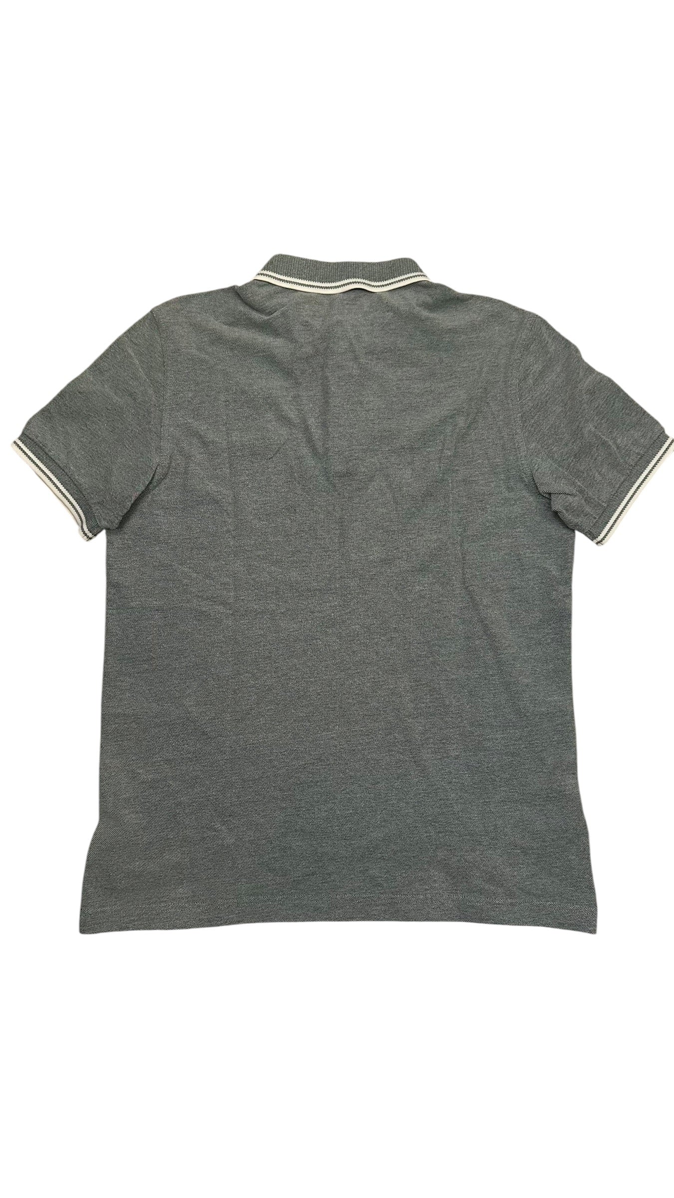 Fred Perry Polo Shirt Grau Weiß M