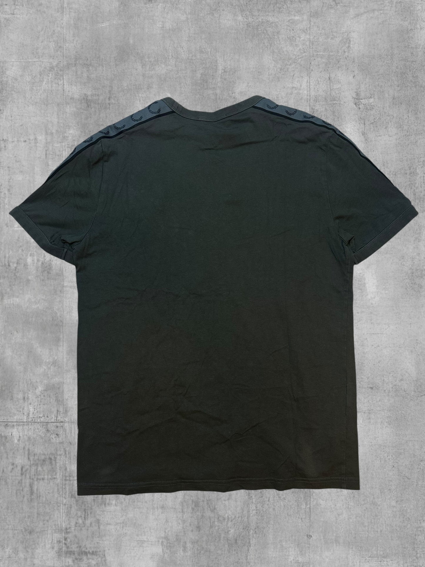 Fred Perry T-shirt Taped Khaki M