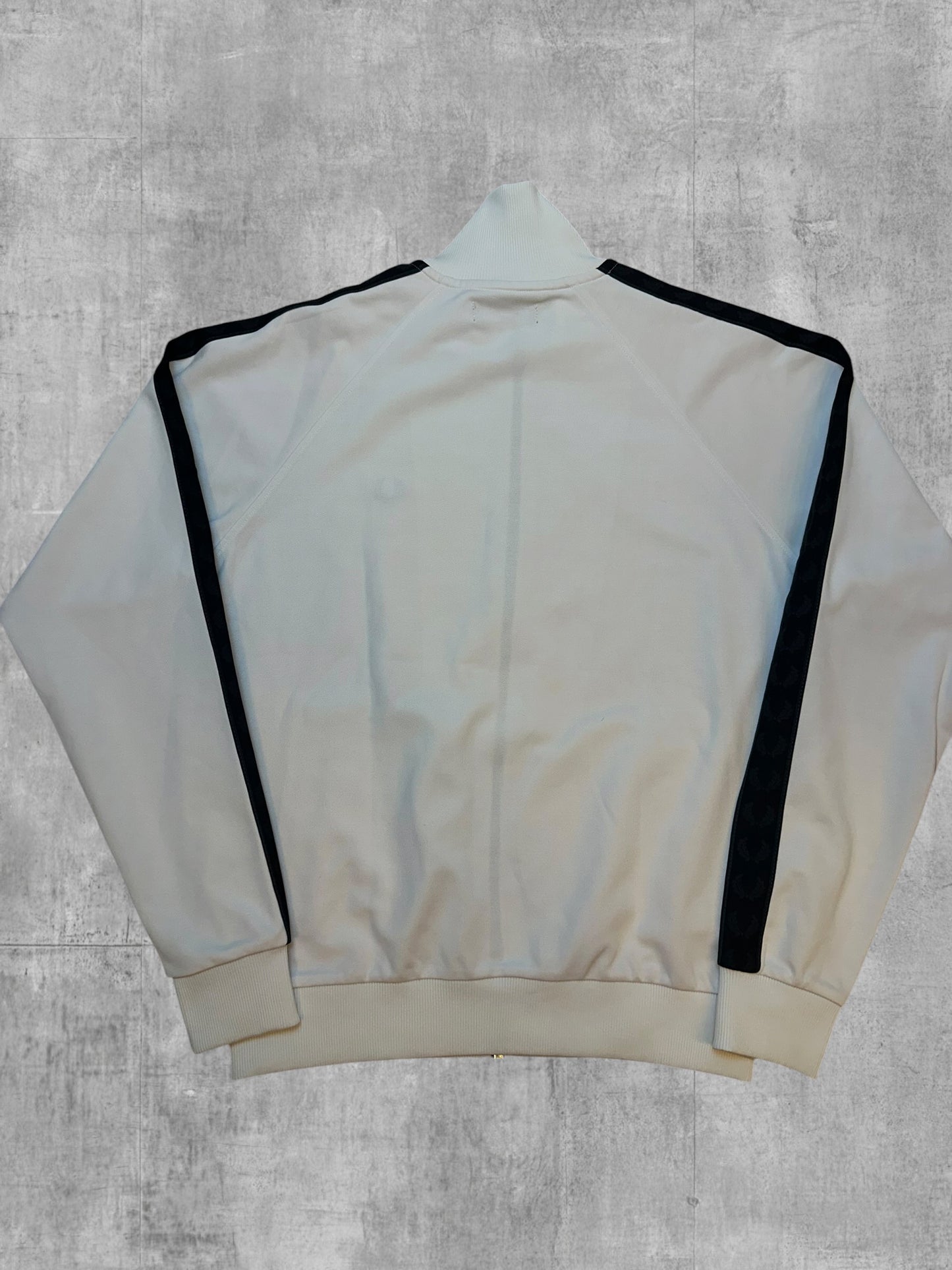 Fred Perry Trainingsjacke Taped Weiß Schwarz M