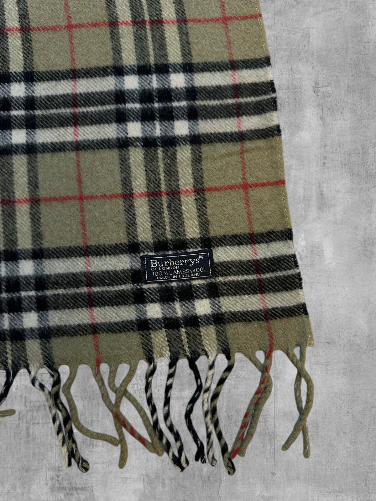 Burberry Schal Khaki