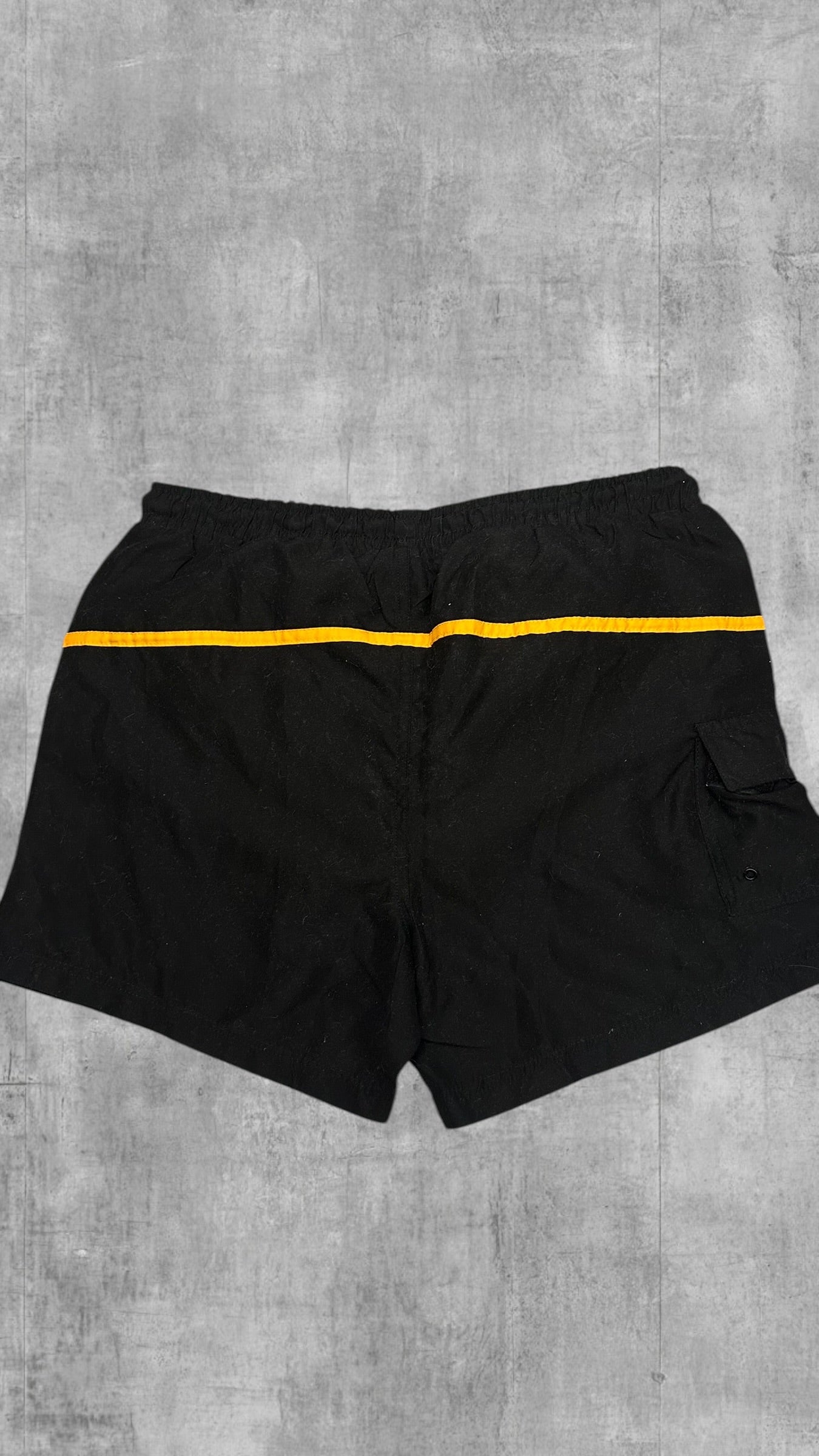 Lonsdale London Shorts Badehose Schwarz Gold M - L
