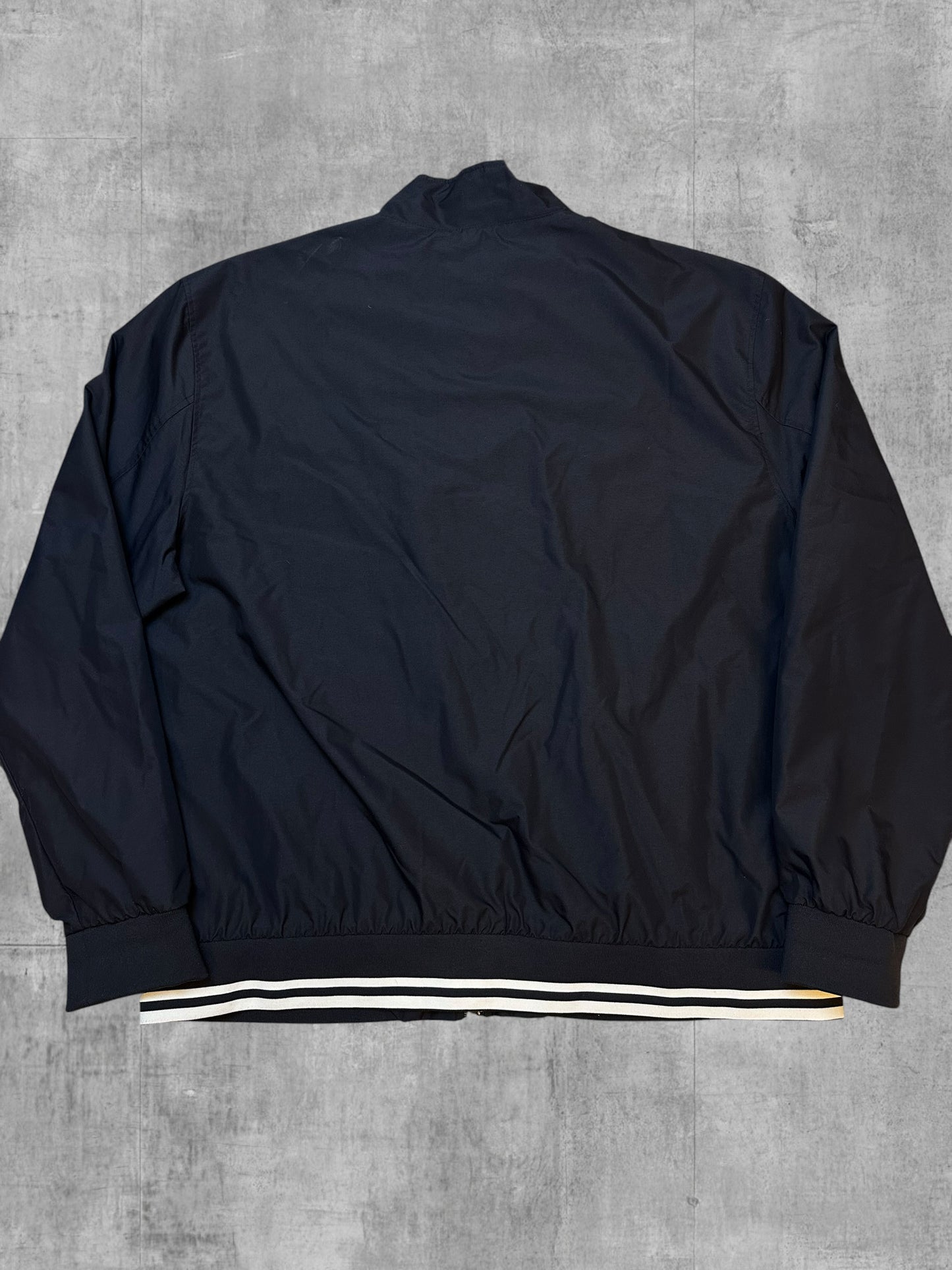 Fred Perry Bomberjacke Regenjacke Schwarz XXL