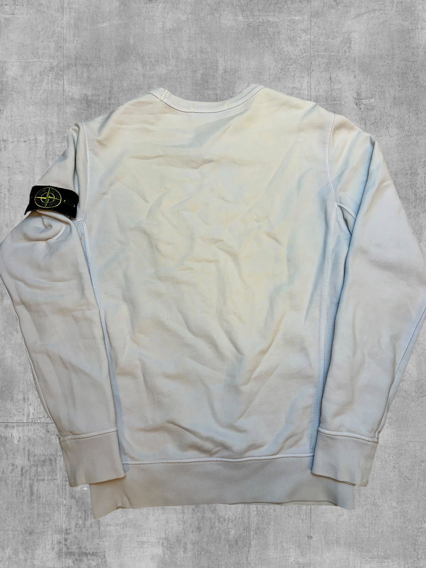 Stone Island Sweatshirt Weiß S