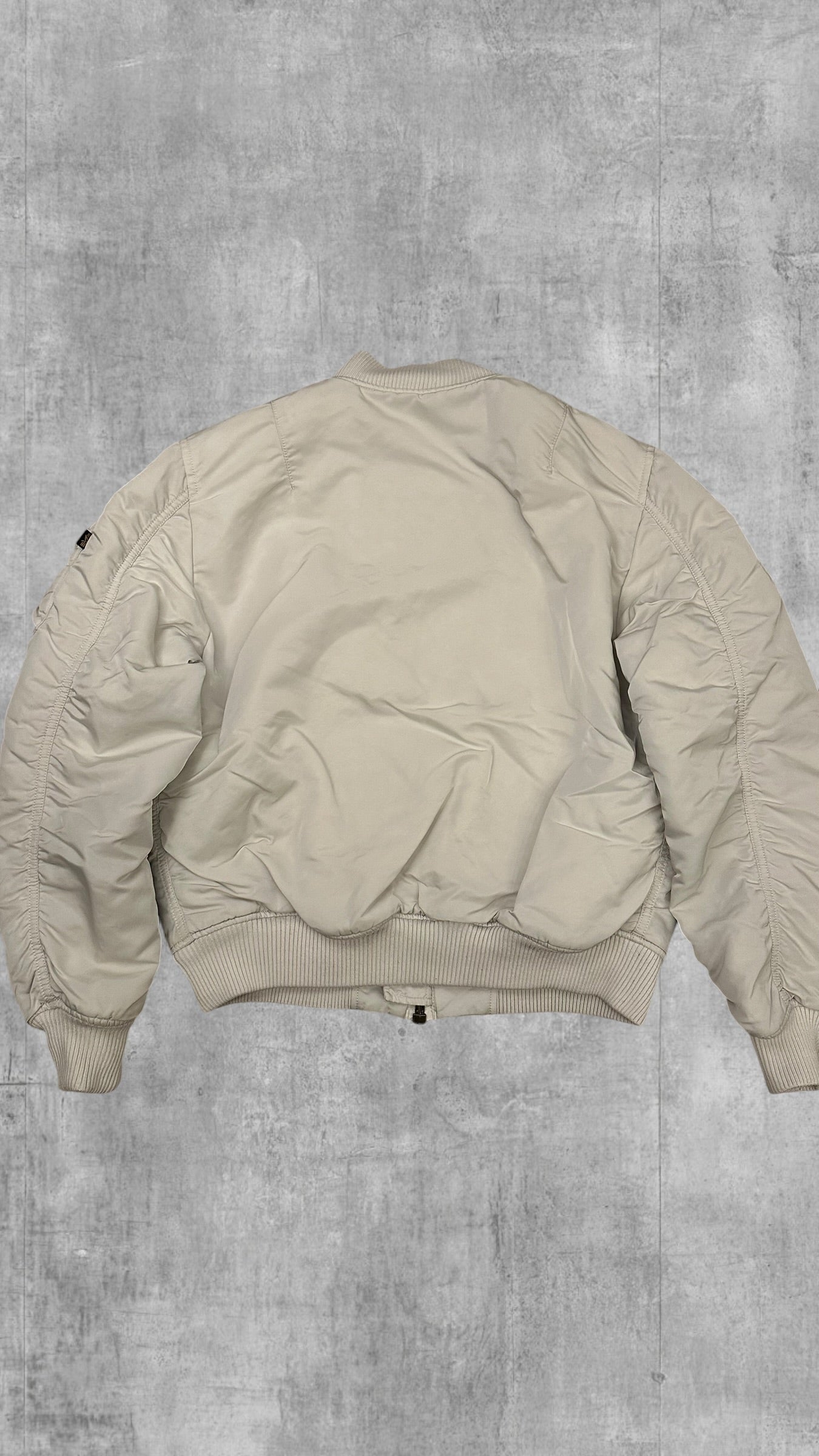 Alpha Industries Bomberjacke Weiß S