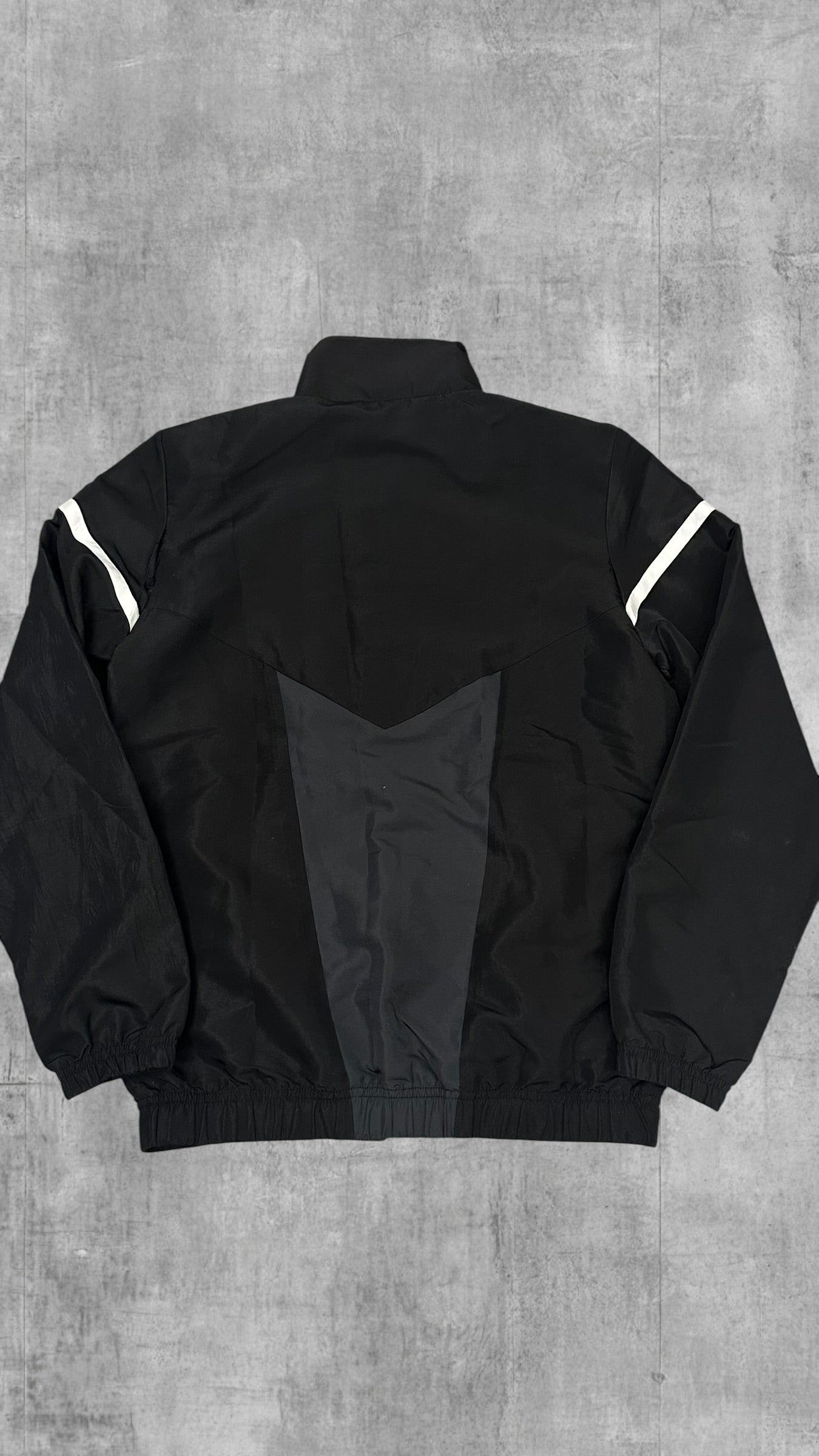 Sergio Tacchini Trainingsjacke Windbreaker Schwarz Weiß S