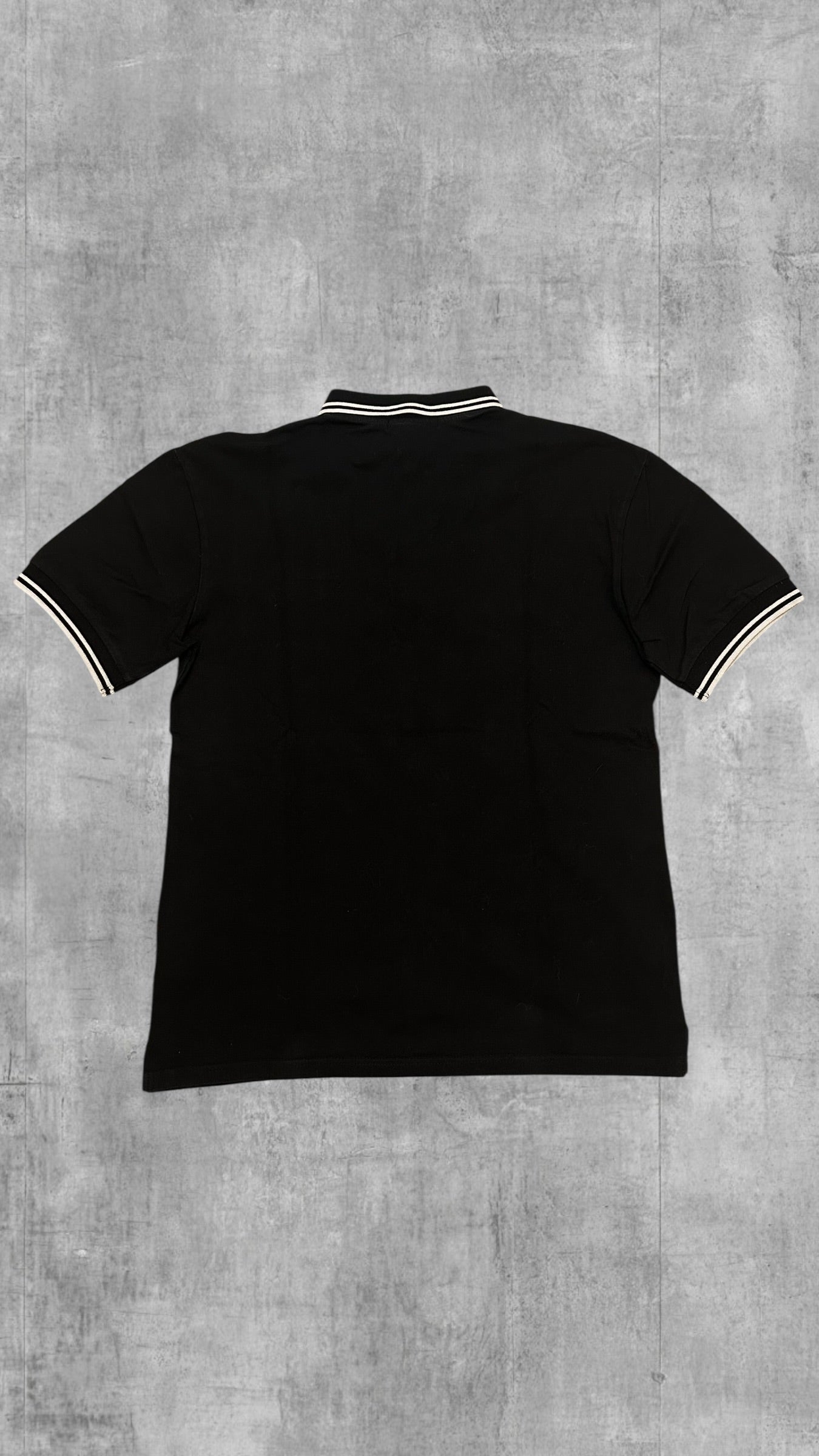 Stone Island Polo Shirt Schwarz Weiß M
