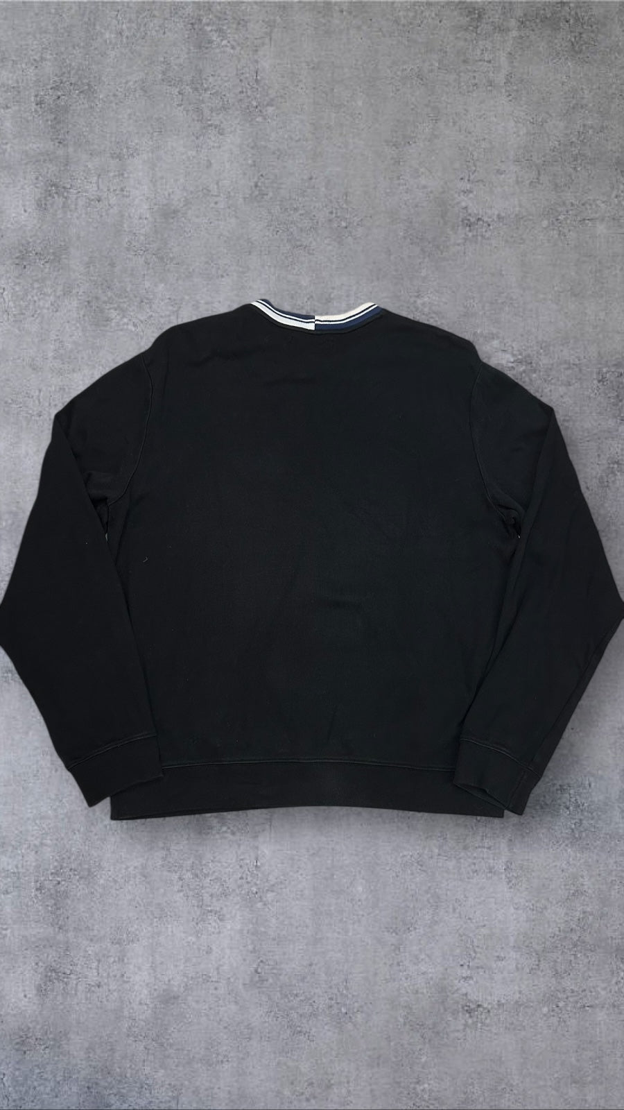 Fred Perry Sweatshirt Schwarz M