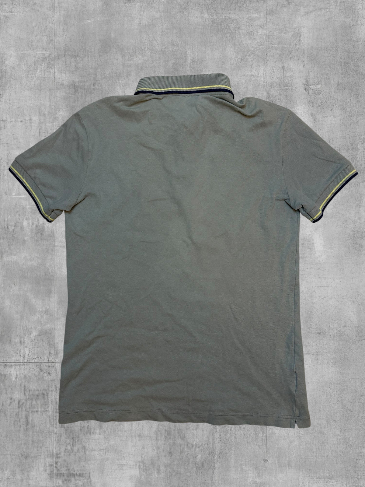 Fred Perry Polo Shirt Grau Schwarzblau M