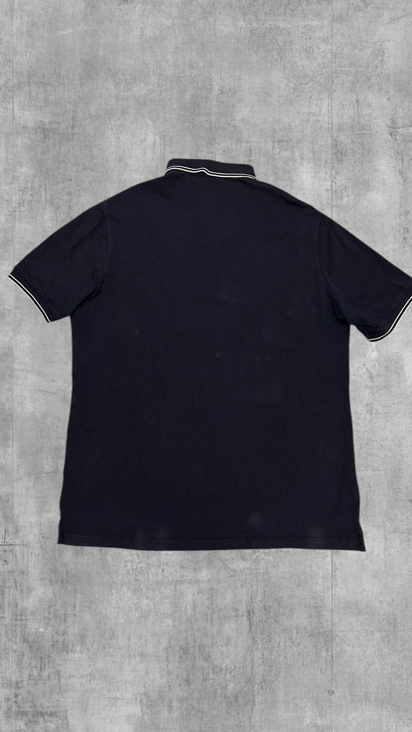 Stone Island Polo Shirt Schwarzblau XL slim fit