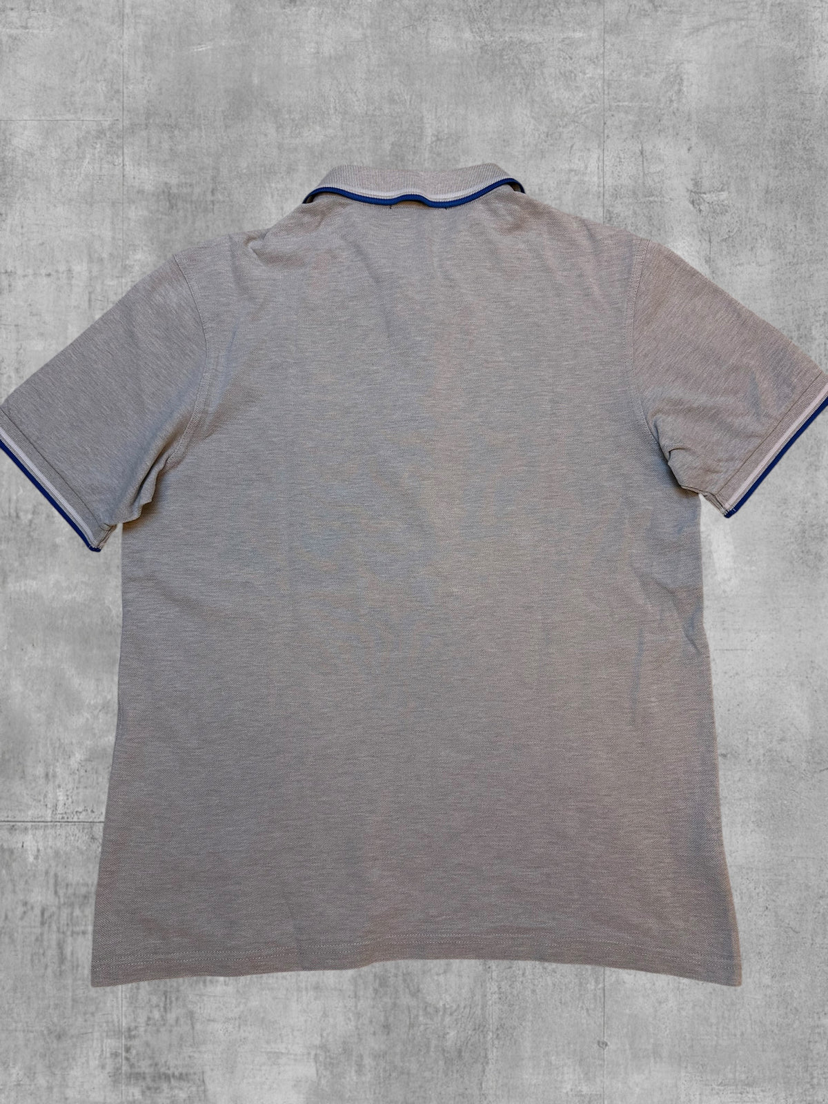 Fred Perry Polo Shirt Hellgrau Blau M