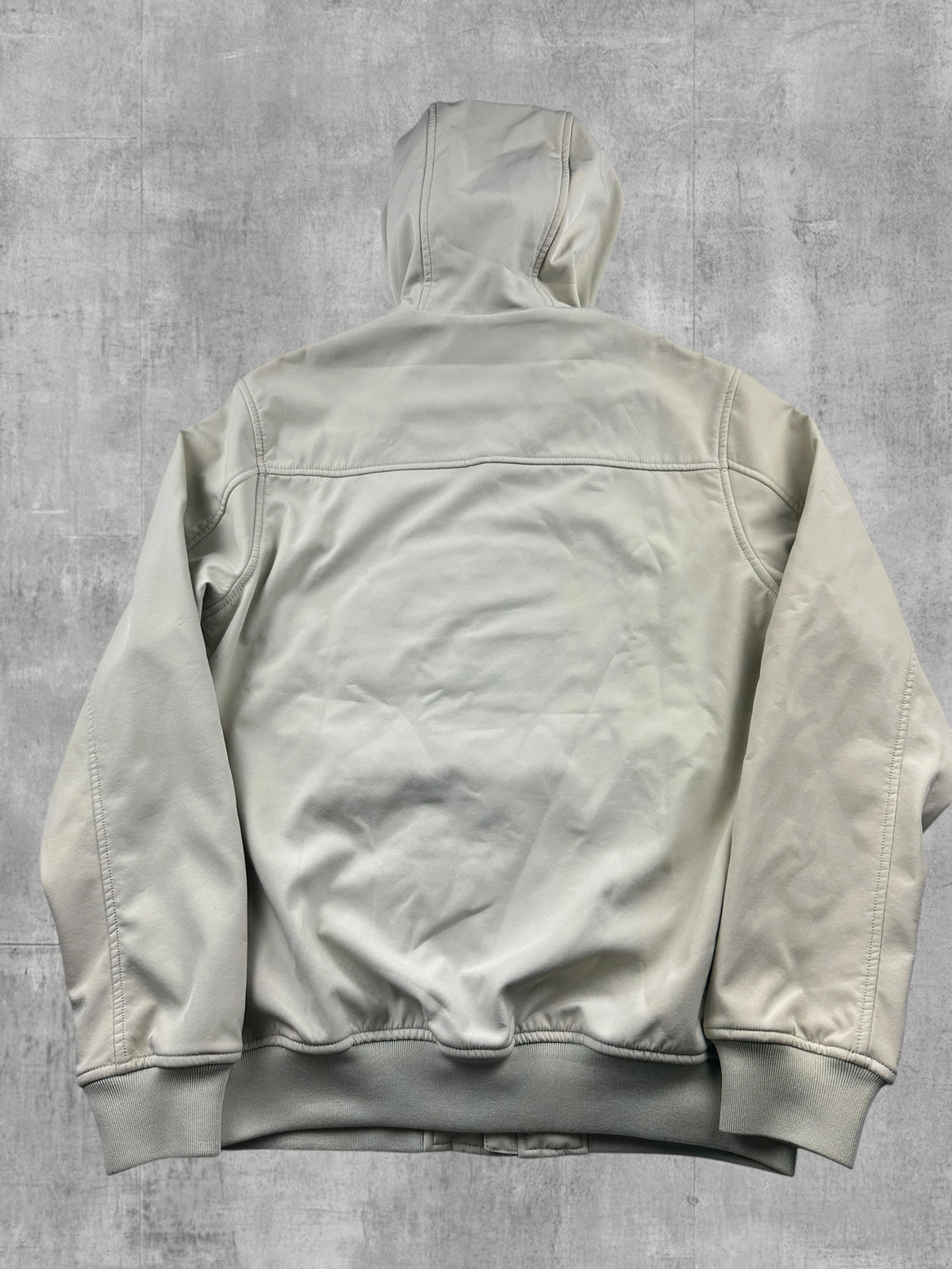 Lyle & Scott Softshell Jacke Bomberjacke Regenjacke Weiß Creme S