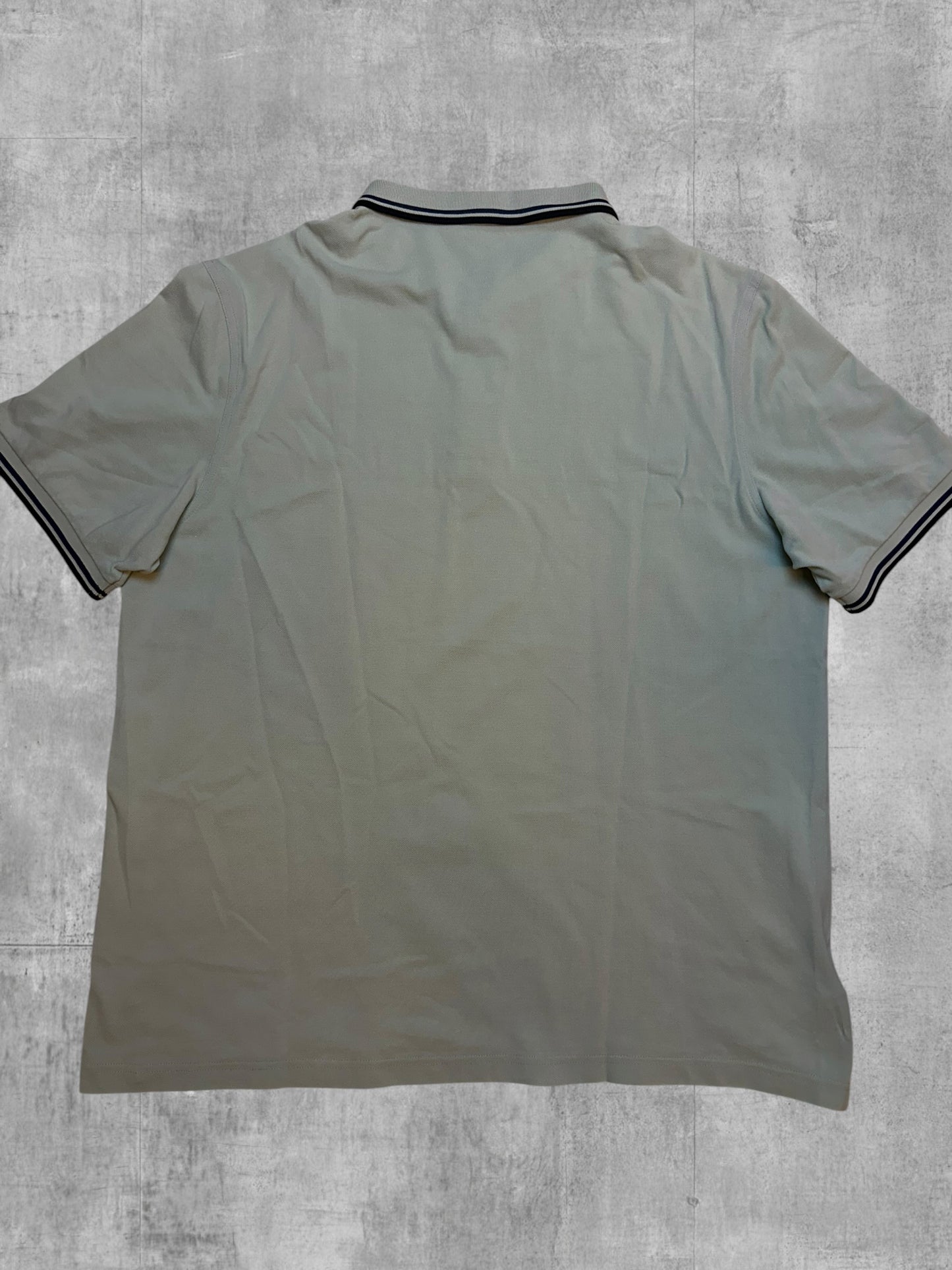 Fred Perry Polo Shirt Graugrün 3XL