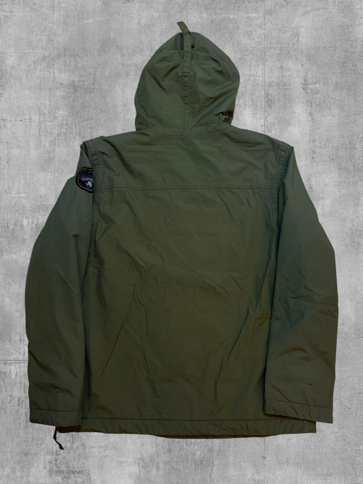 Napapijri Lined Windbreaker Jacket Khaki M