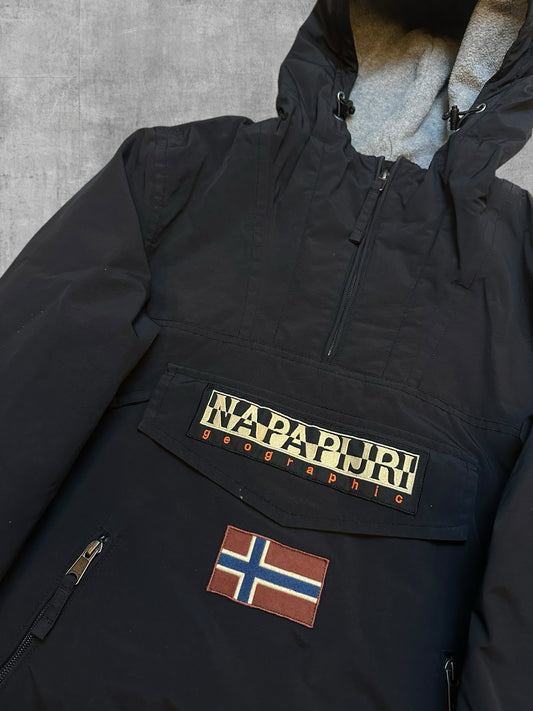Napapijri Jacke Windbreaker Gefüttert Schwarz XS
