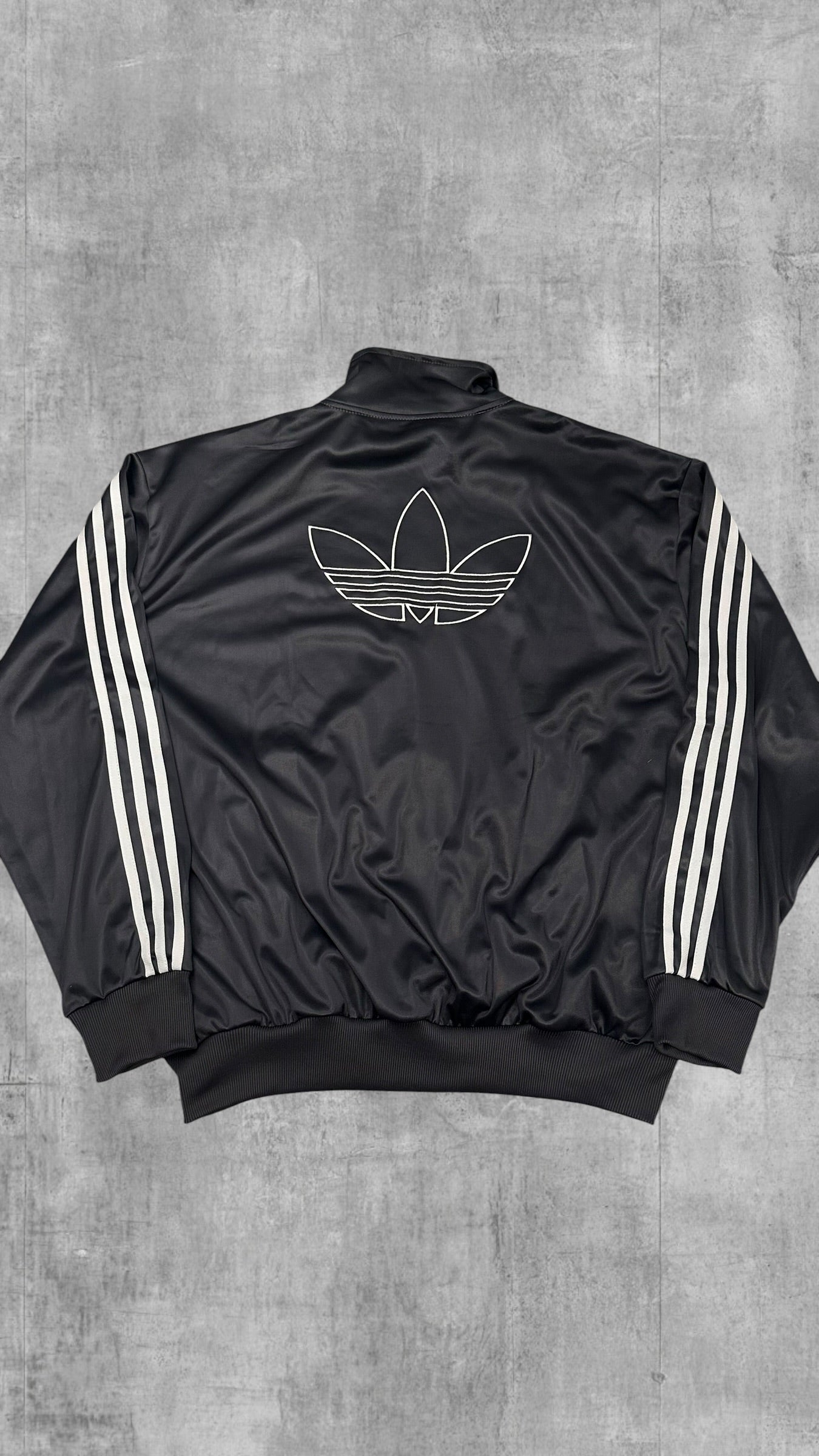 Adidas Firebird Trainingsjacke Backprint Dunkelgrau XXL