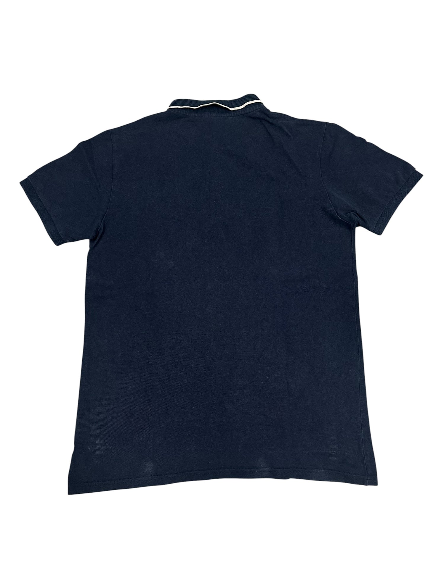 Lonsdale London Polo Shirt Schwarzblau Weiß M