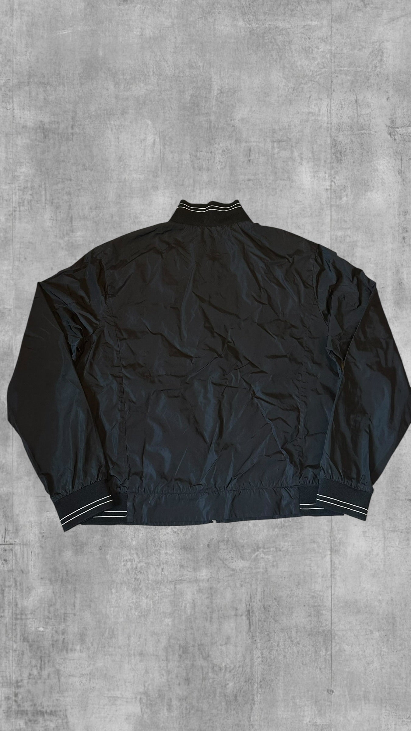 Fred Perry Windbreaker Regenjacke Schwarz M