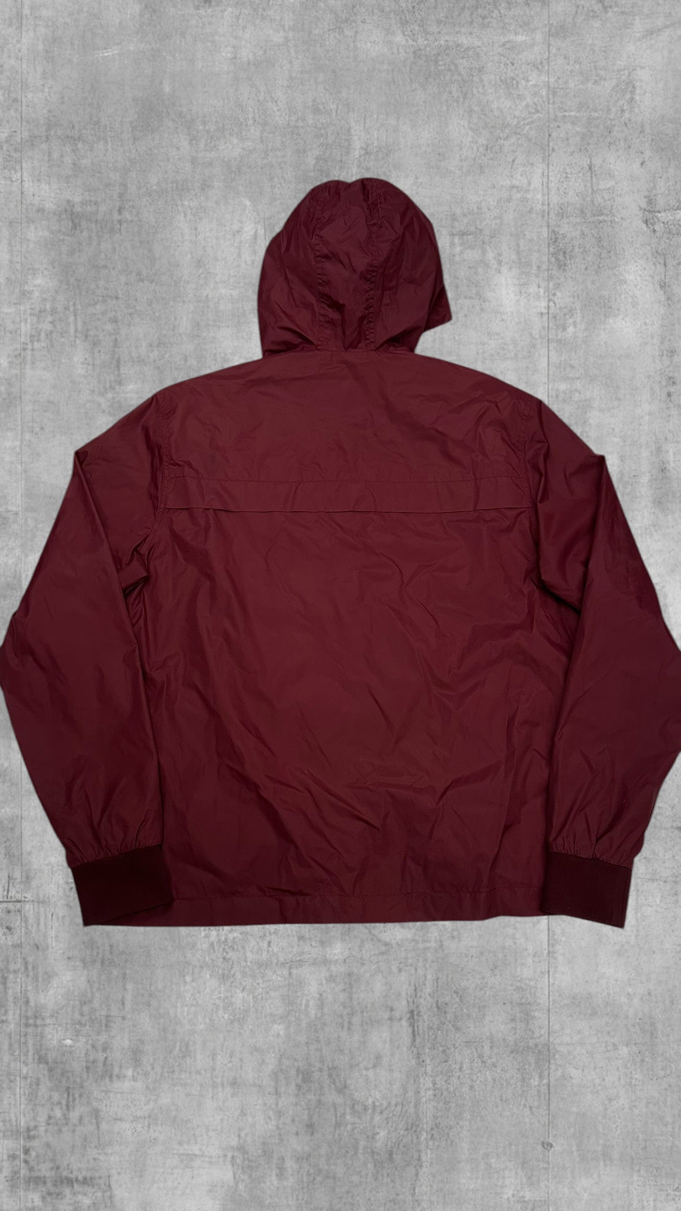 Weekend Offender Windbreaker Jacke Weinrot L