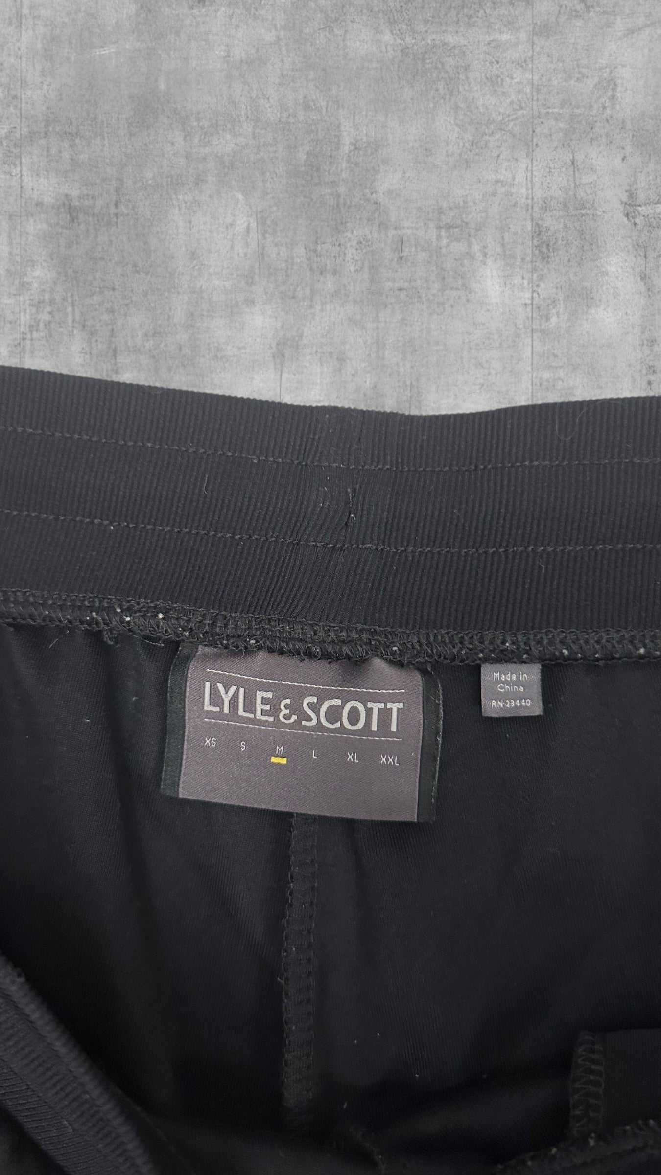 Lyle & Scott Jogginghosen Schwarz M