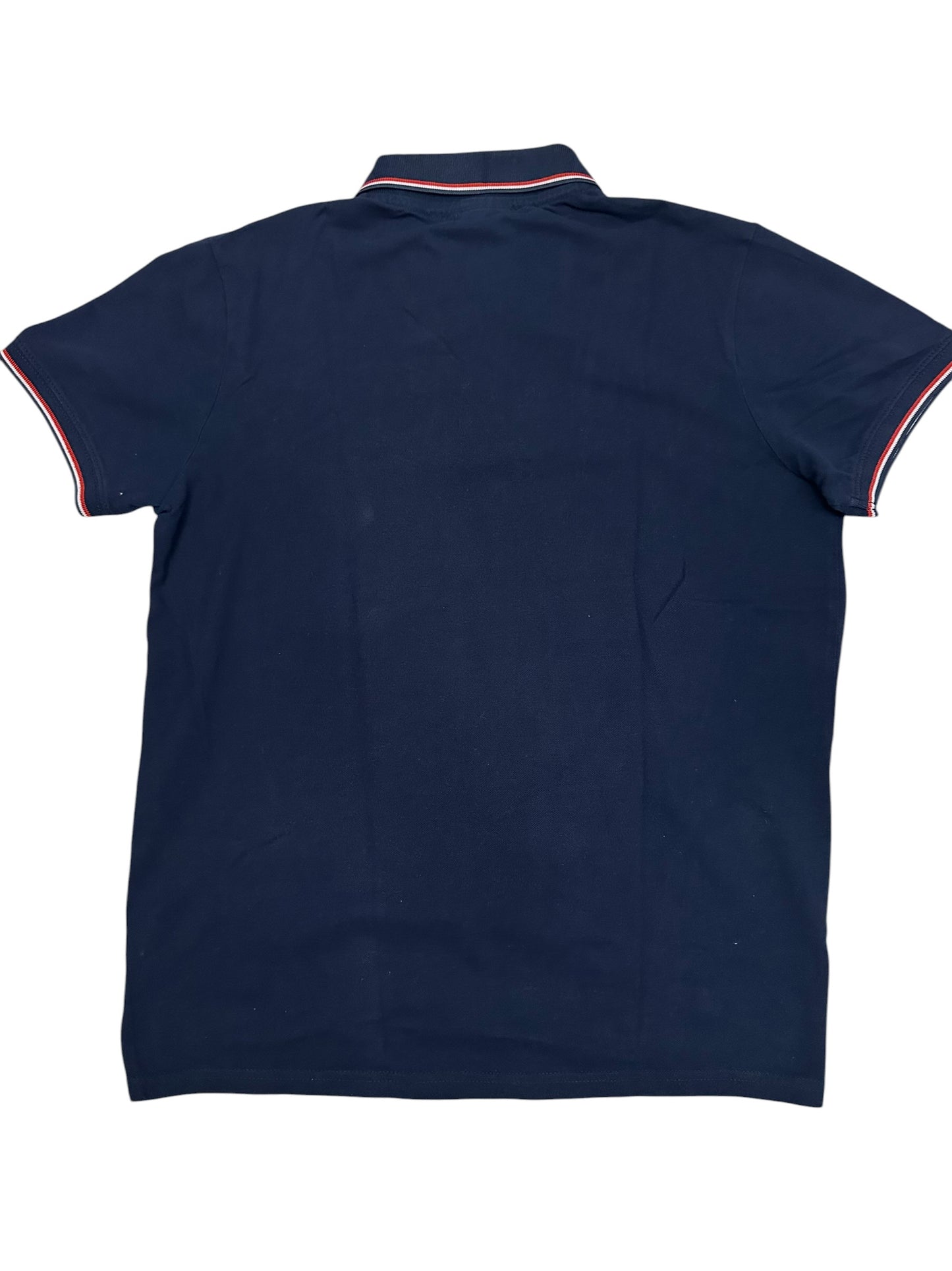 Lonsdale London Polo Shirt Navy Blau Weiß Rot L