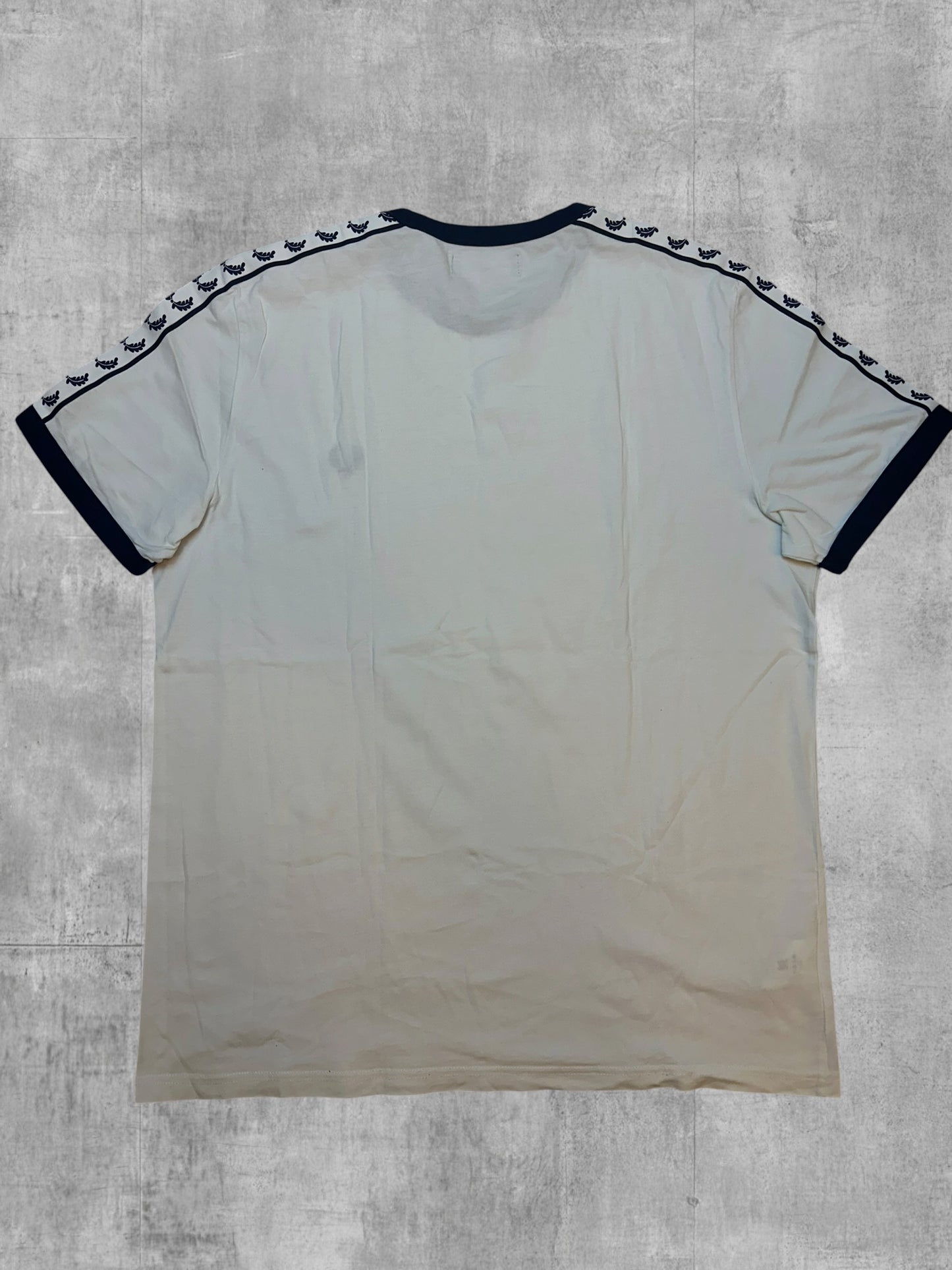 Fred Perry T-shirt taped Weiß L