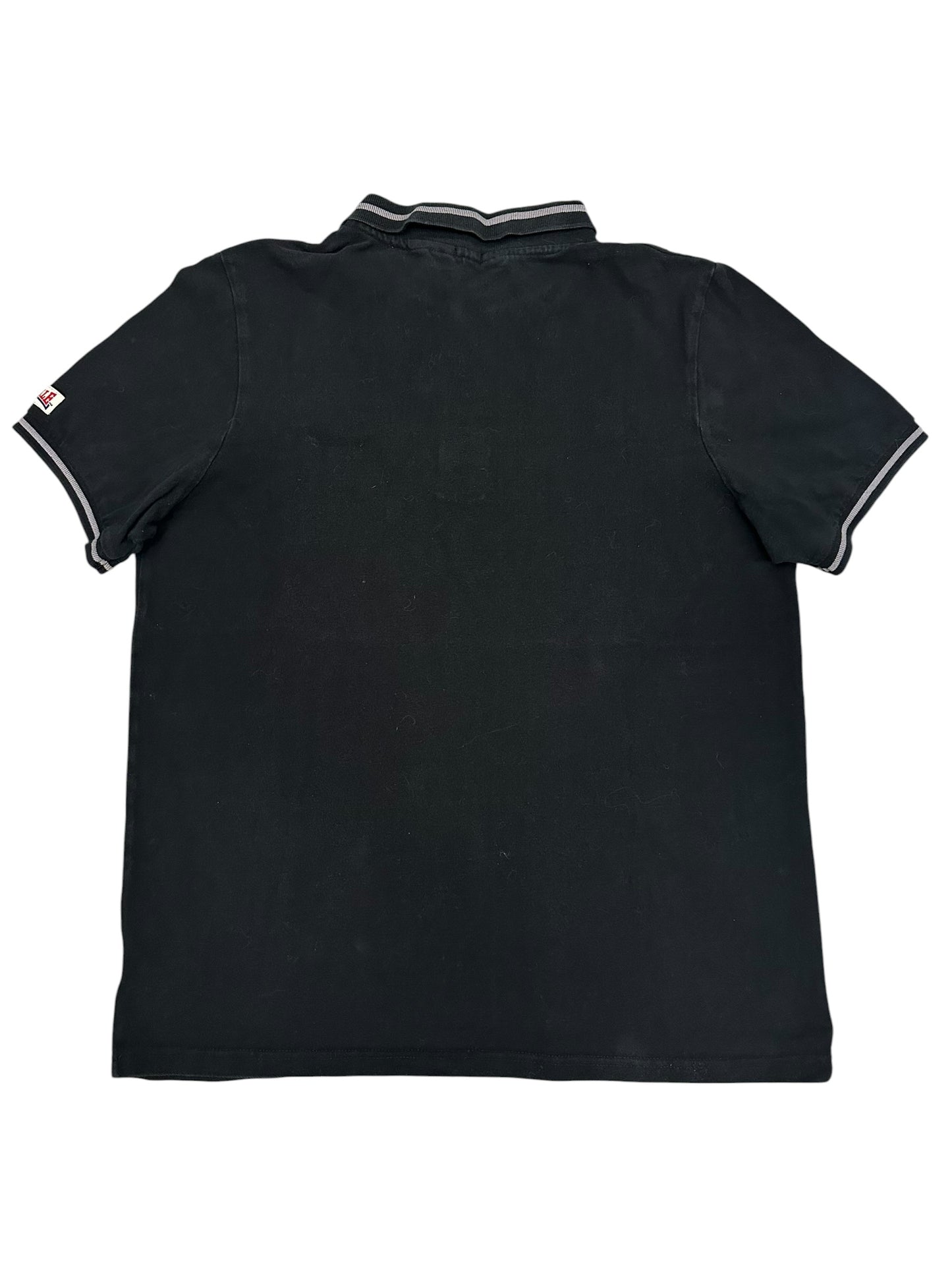 Lonsdale London Polo Shirt Schwarz L Slim Fit
