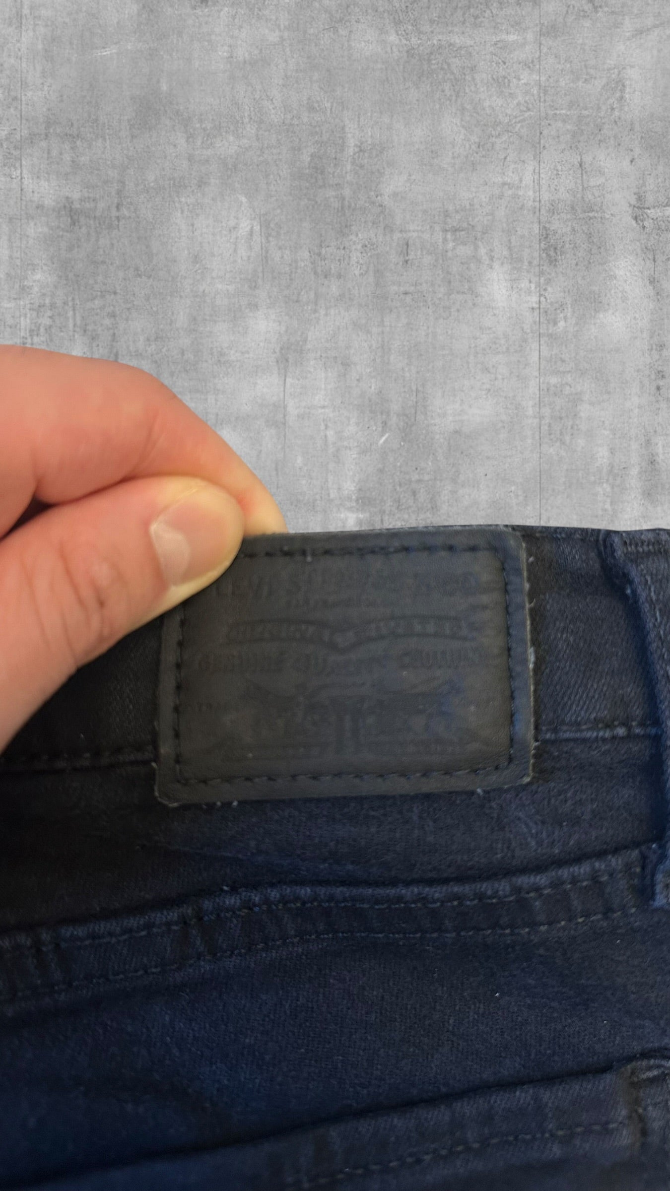 Levi’s Jeans Schwarz S