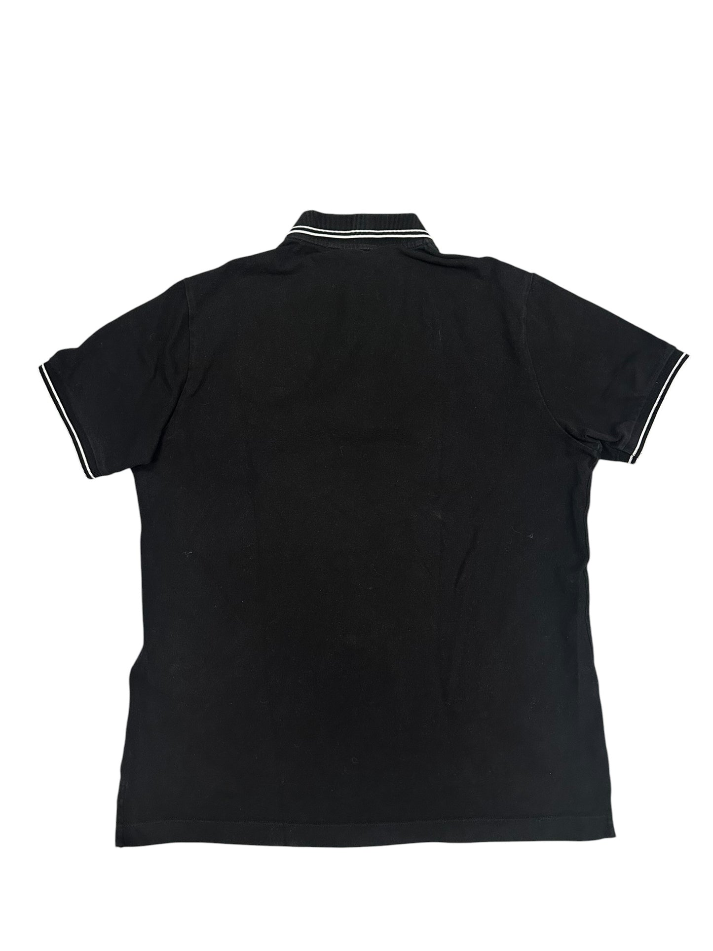 Stone Island Polo Shirt Schwarz Weiß M Slim Fit