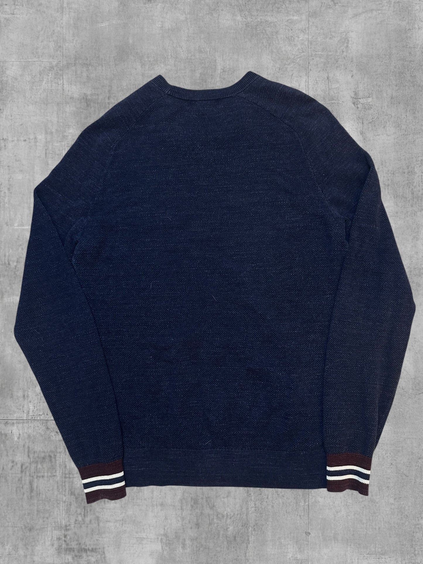 Fred Perry Sweatshirt Navy Blau S
