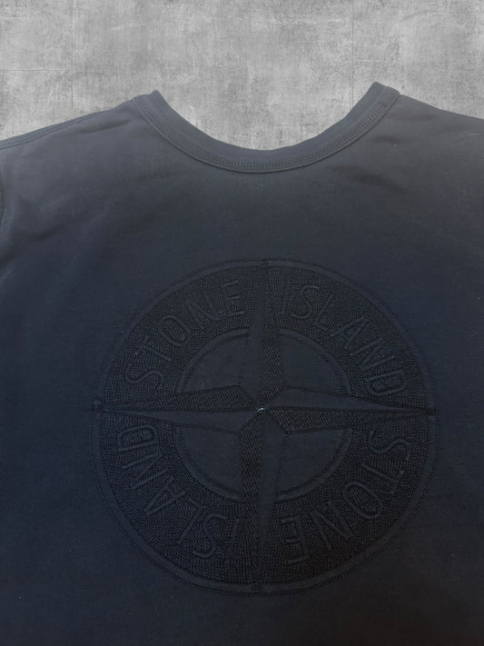 Stone Island Sweatshirt Backprint Schwarz L