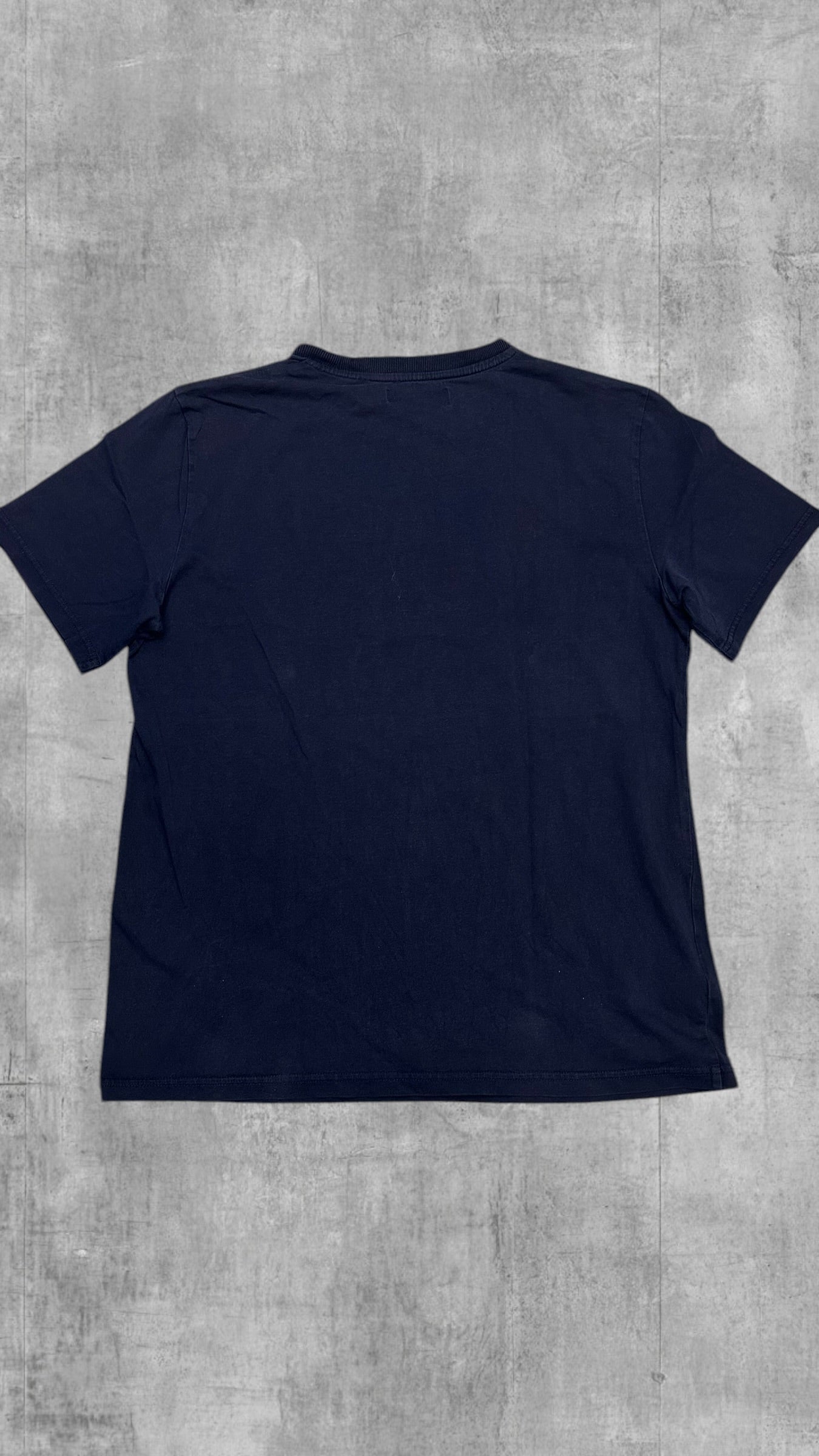 Fred Perry T-shirt Navy Blau Rot M
