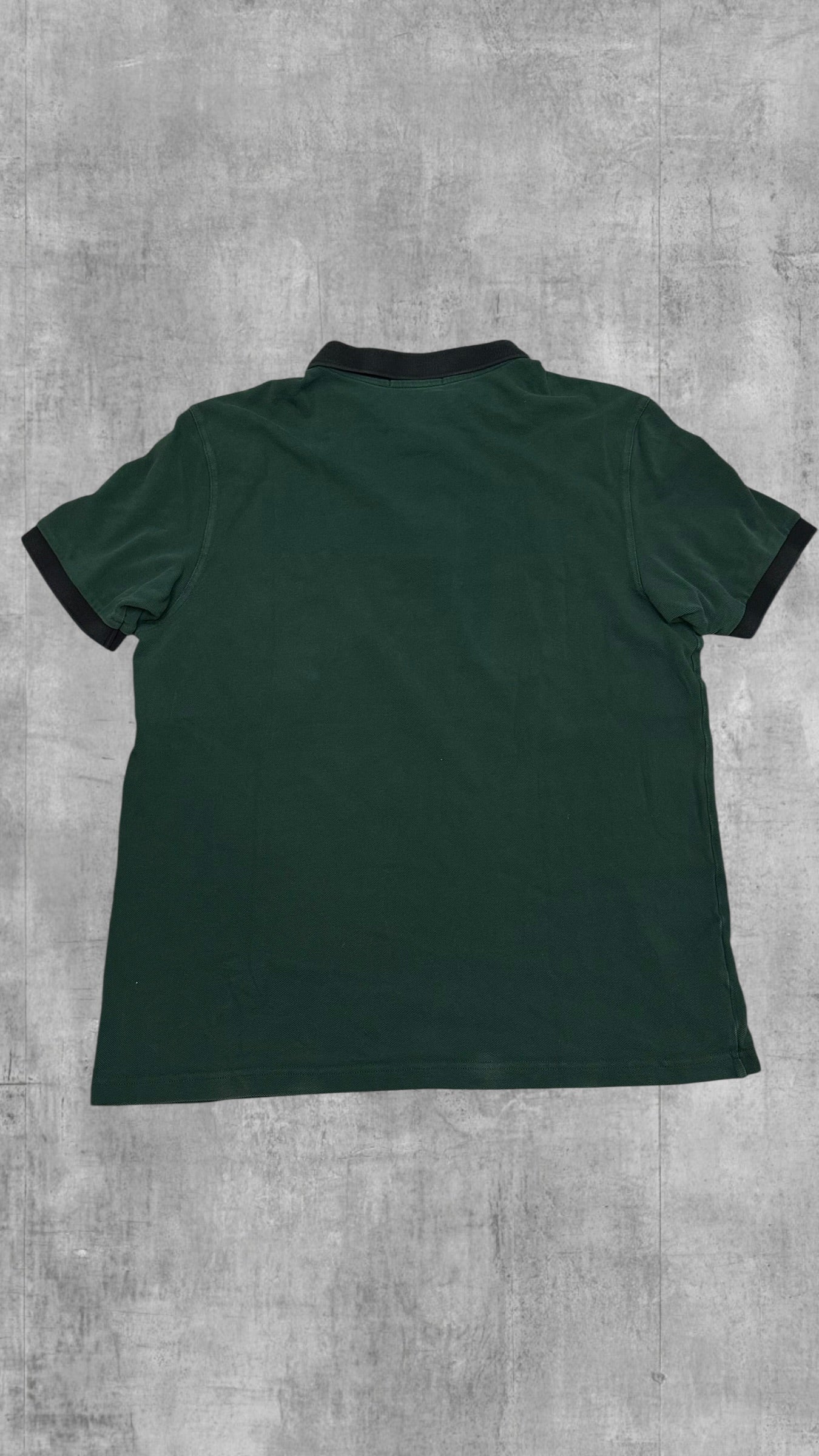 Fred Perry Polo Shirt Dunkelgrün Schwarz XL