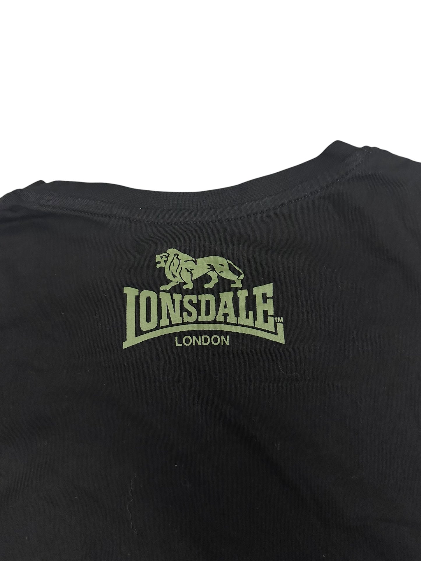 Lonsdale London T-Shirt Schwarz Khaki XXL