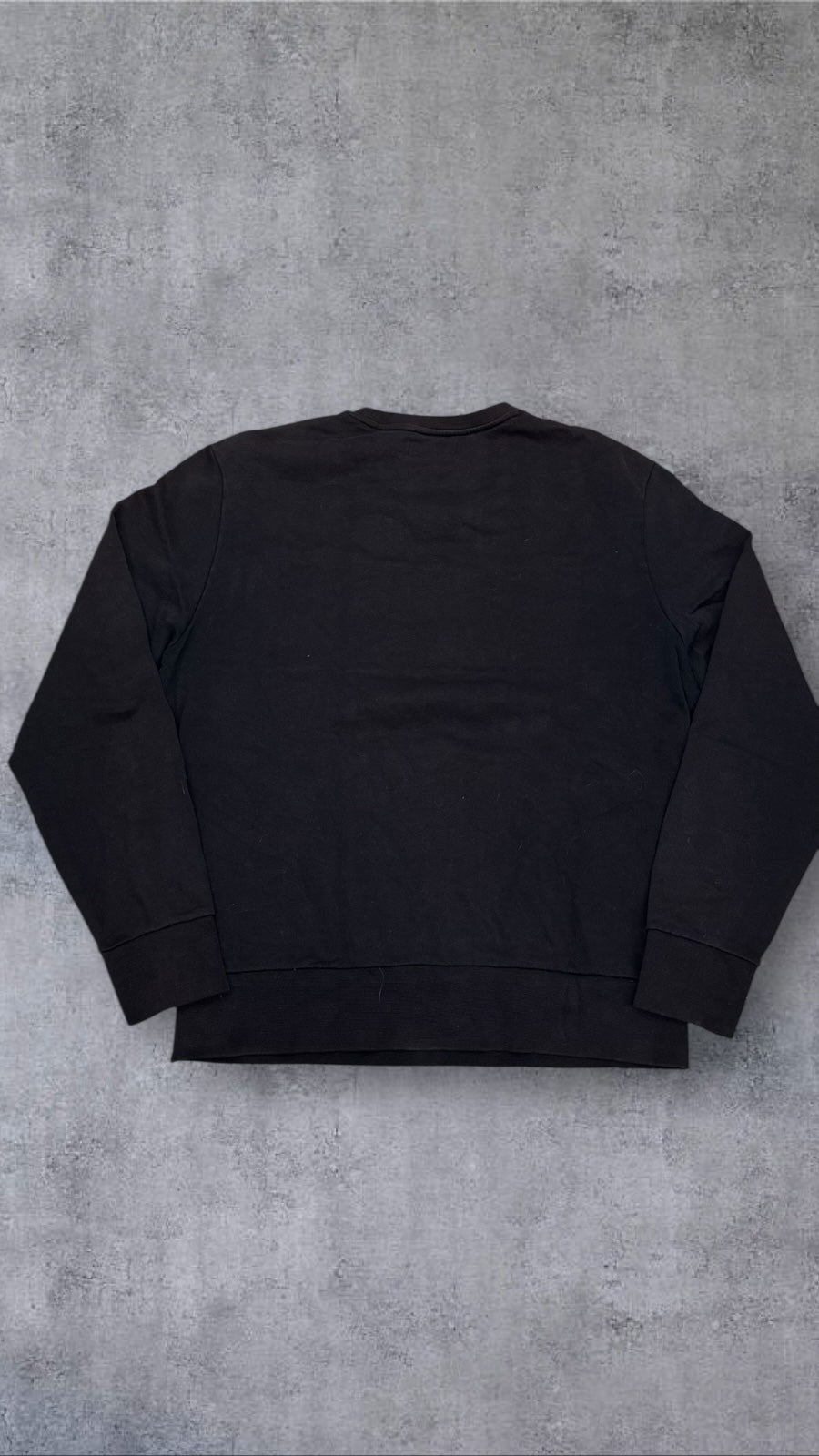 Fred Perry Sweatshirt Schwarz Weiß L