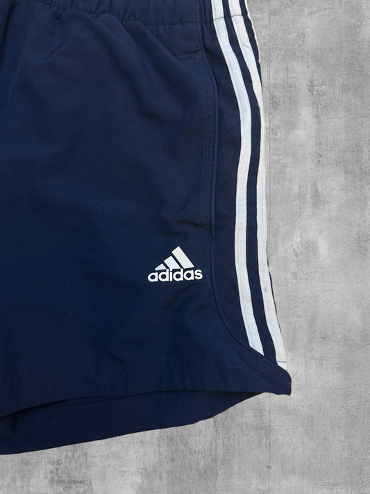 Adidas Shorts Kurze Hose Navy Blau Weiß XS