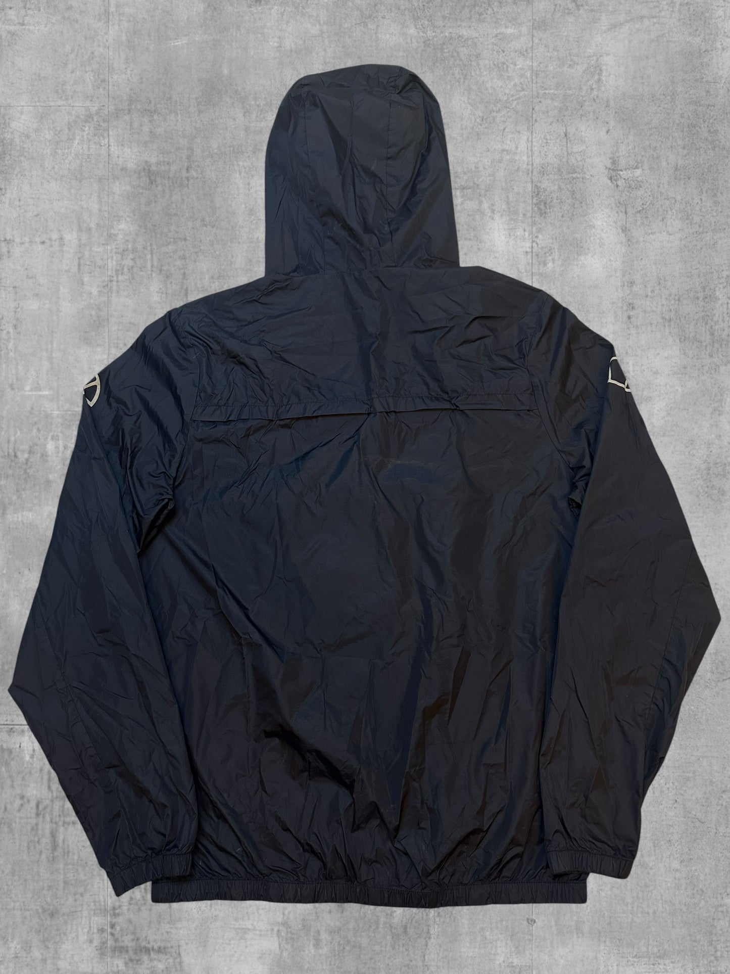 Ellesse dünner Windbreaker Schwarz M