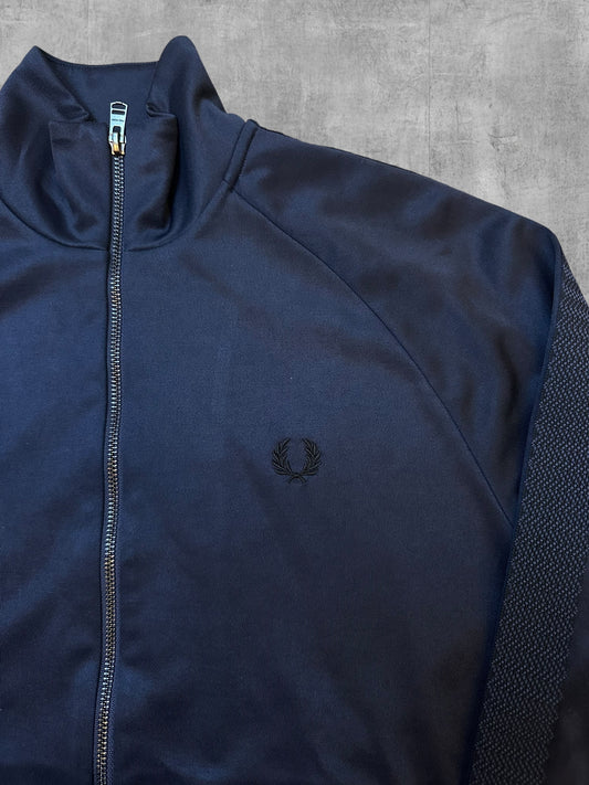 Fred Perry Trainingsjacke Navy Blau S